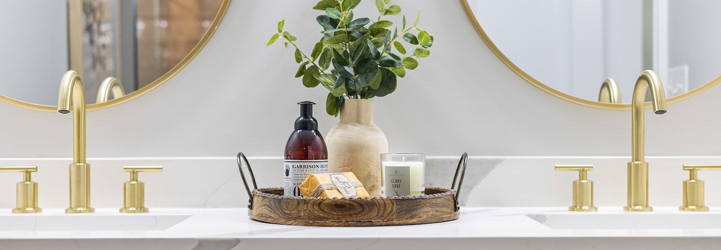 Goud in uw badkamer inspiratie en tips