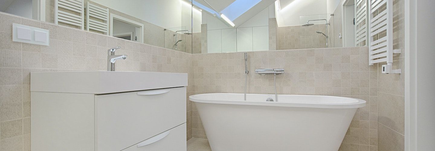 Kleine badkamer