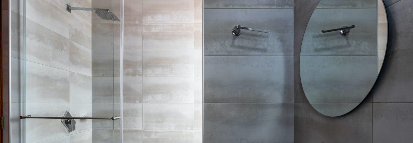 Installatie inloopdouche