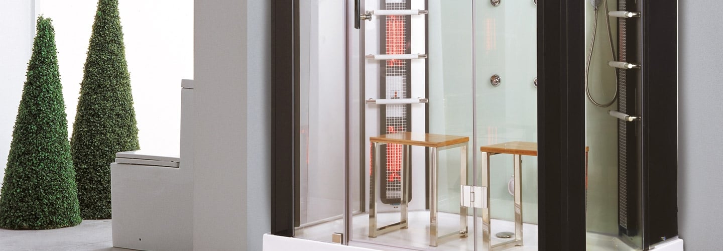 Alle extra’s van de stoomcabine