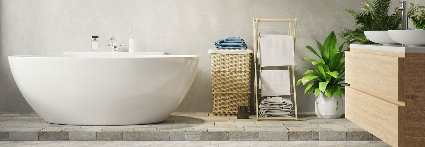 De Scandinavische badkamer