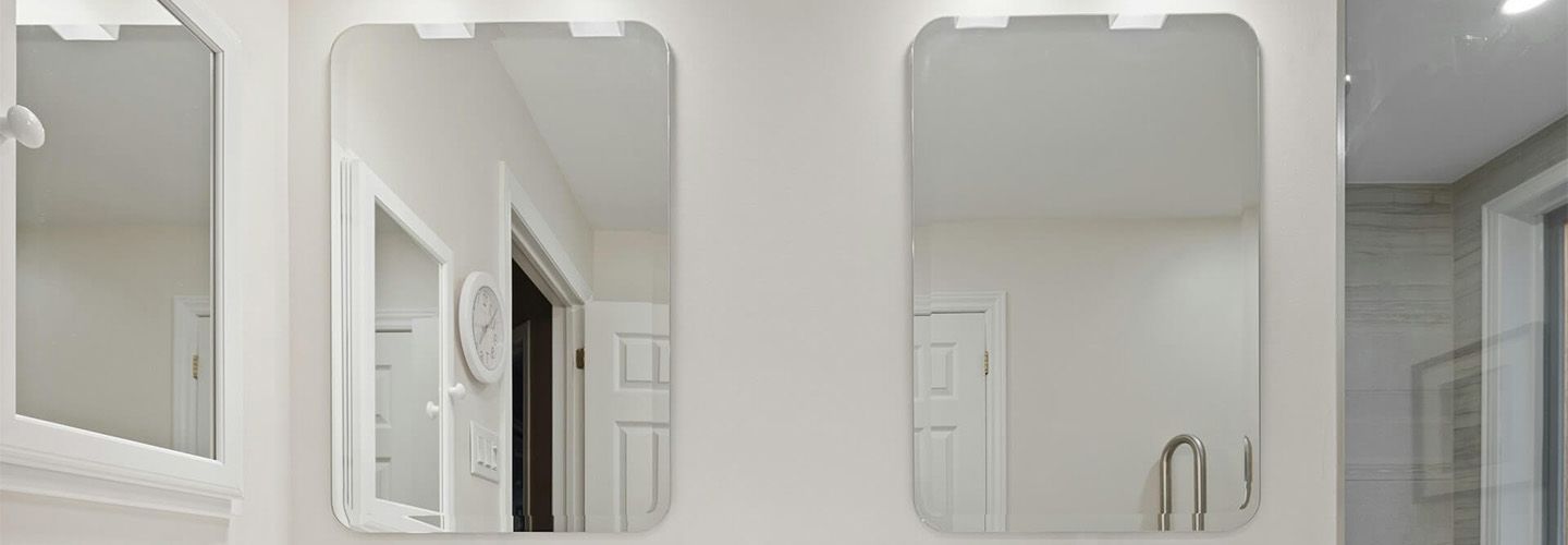 perfecte badkamerspiegel rechthoek