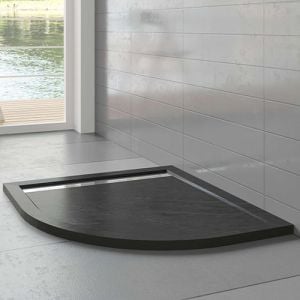 juiste afmeting douchebak kwartrond