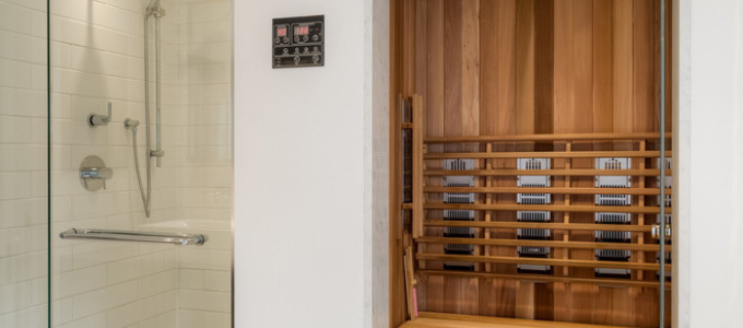 stoomcabine met infrarood