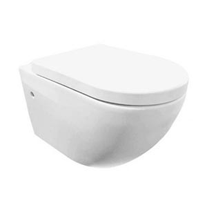 toiletten hangend