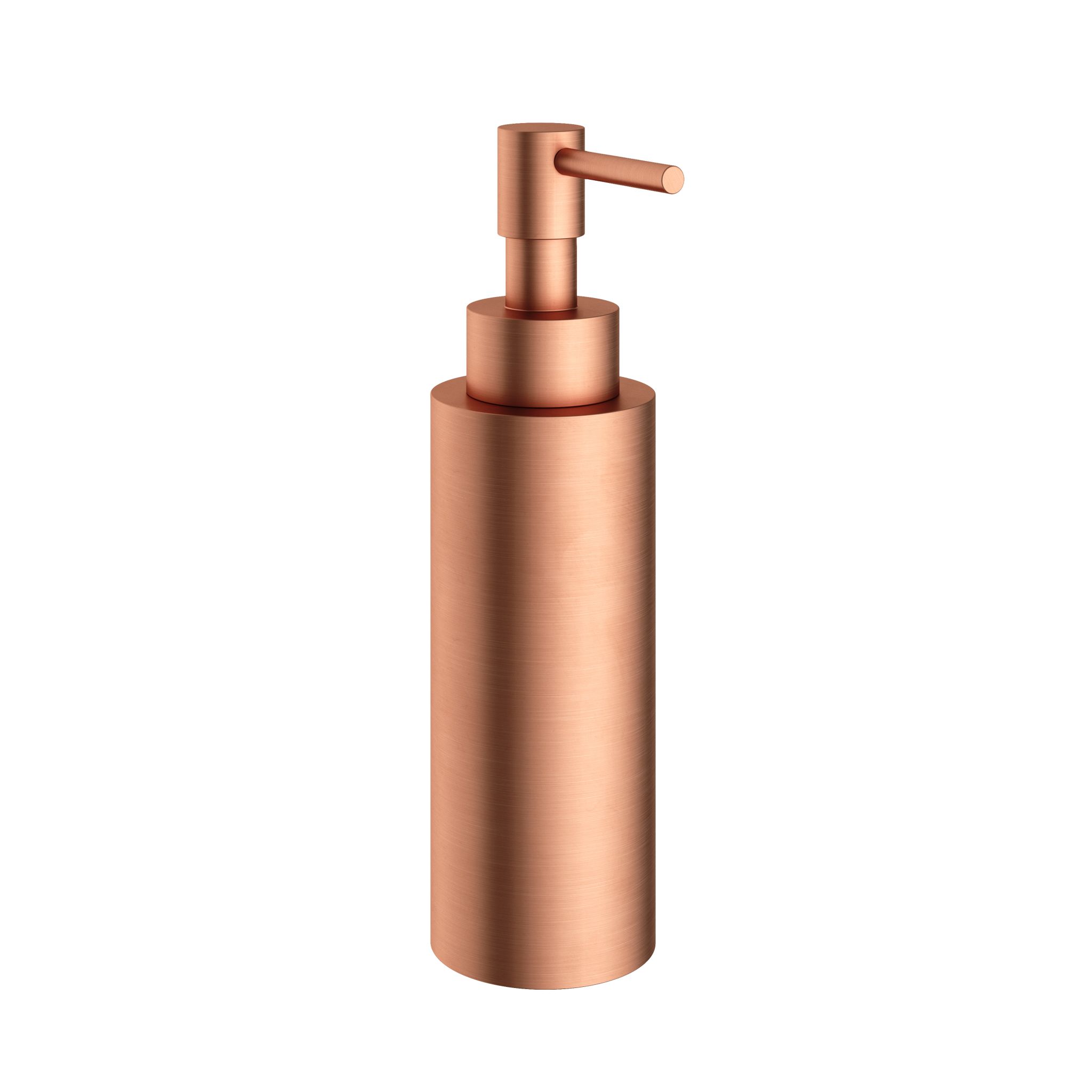 Hotbath Cobber Zeepdispenser Vrijstaand Geborsteld Koper - Living Colours