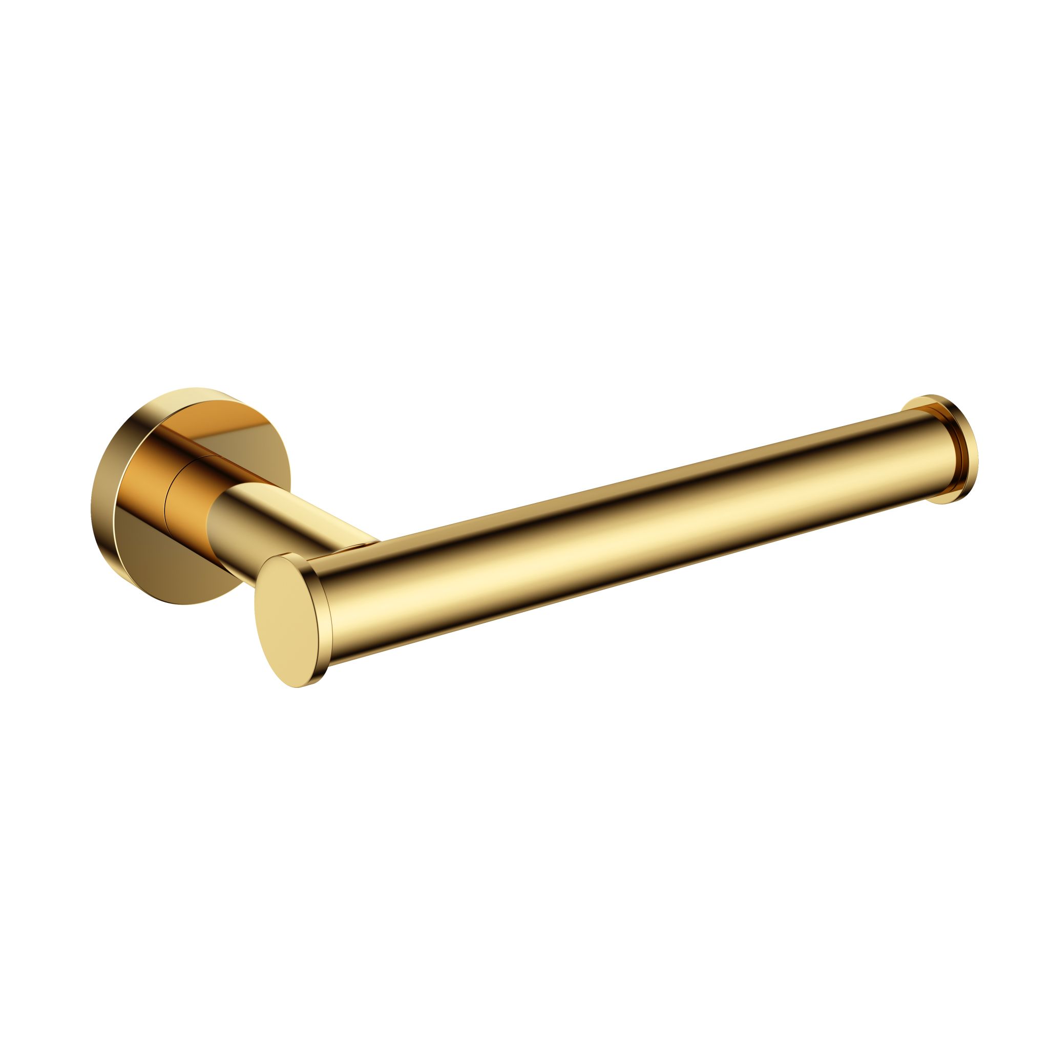 Hotbath Cobber Toiletrolhouder Gepolijst Messing PVD