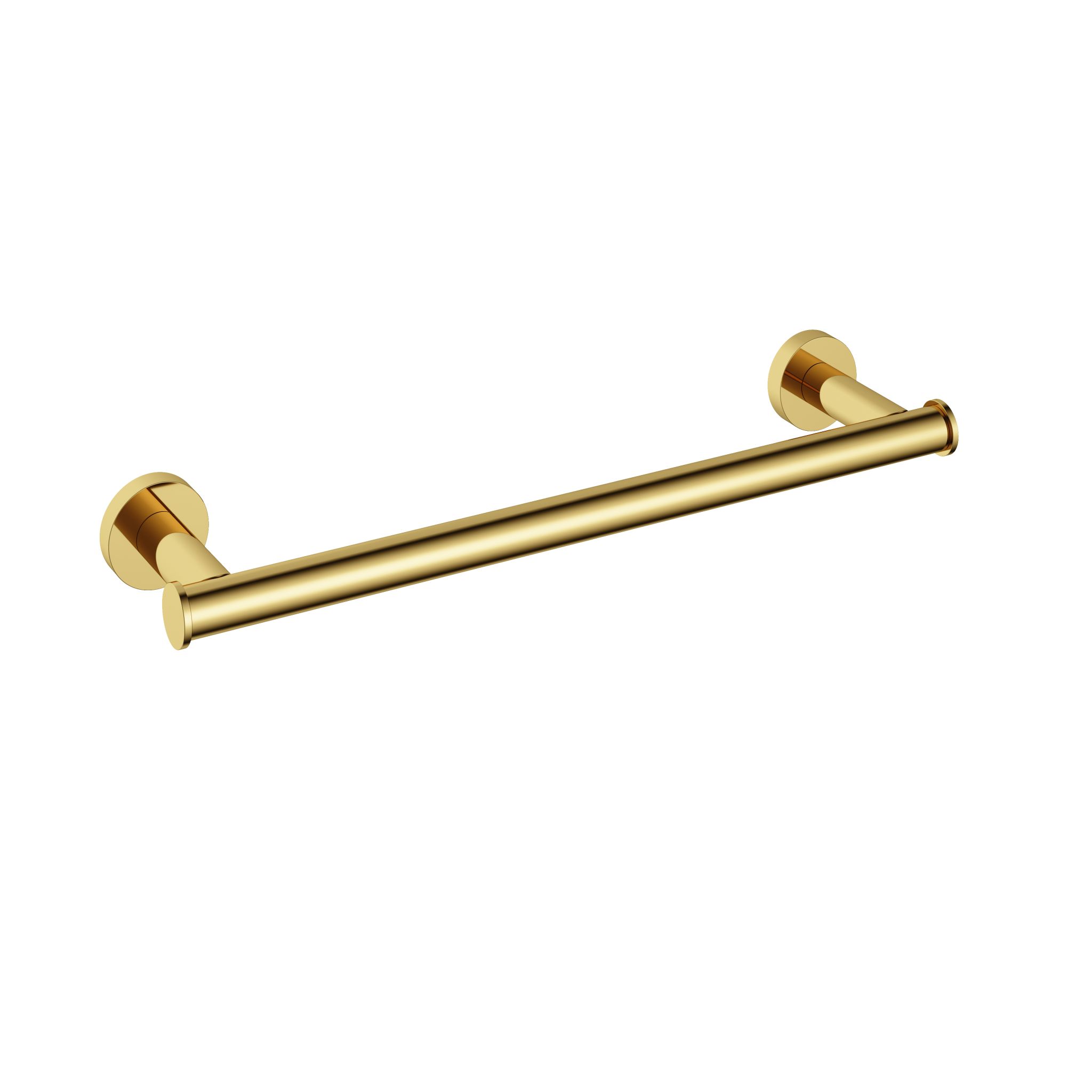 Hotbath Cobber Handdoekstang 34cm Gepolijst Messing PVD