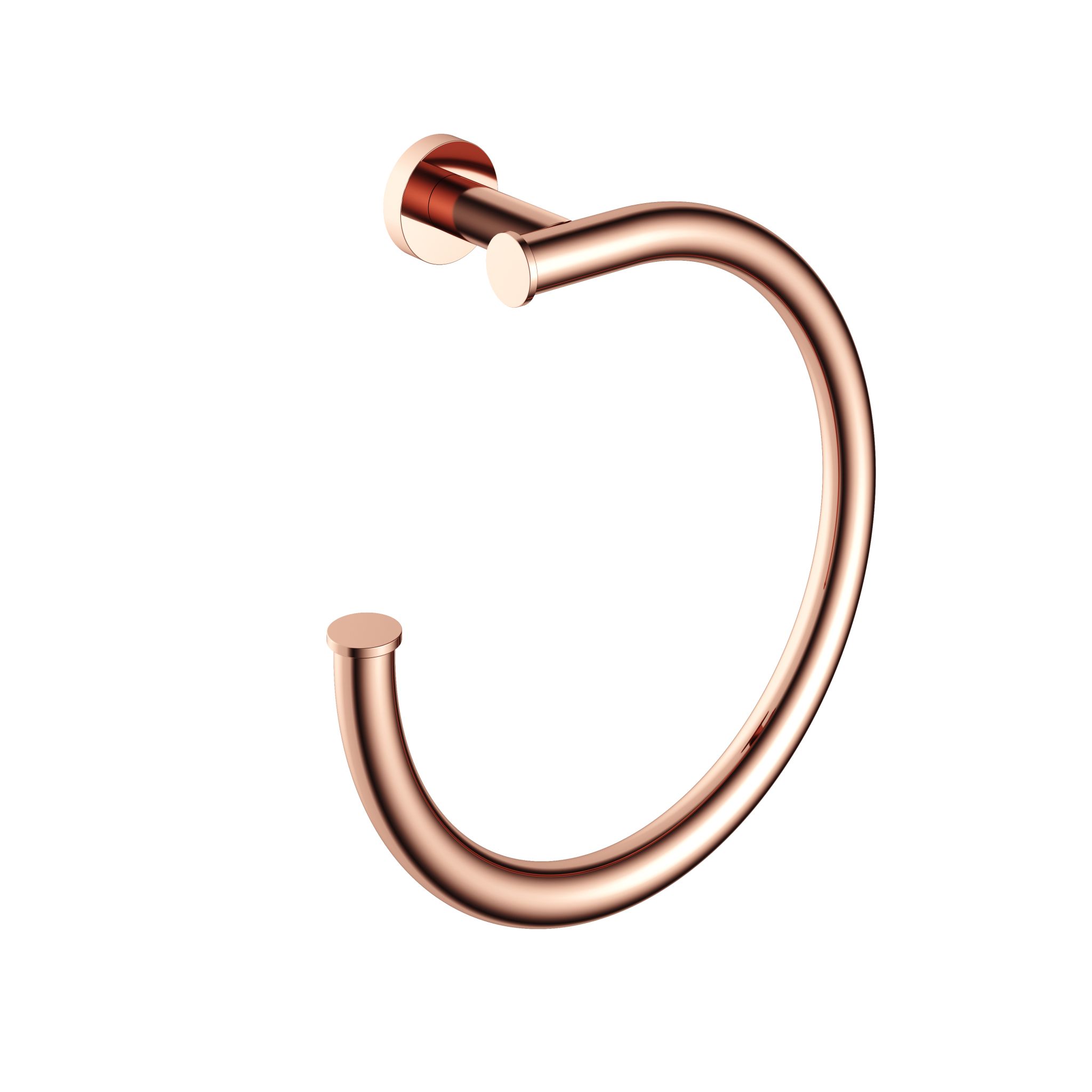 Hotbath Cobber Handdoekring Roze Goud