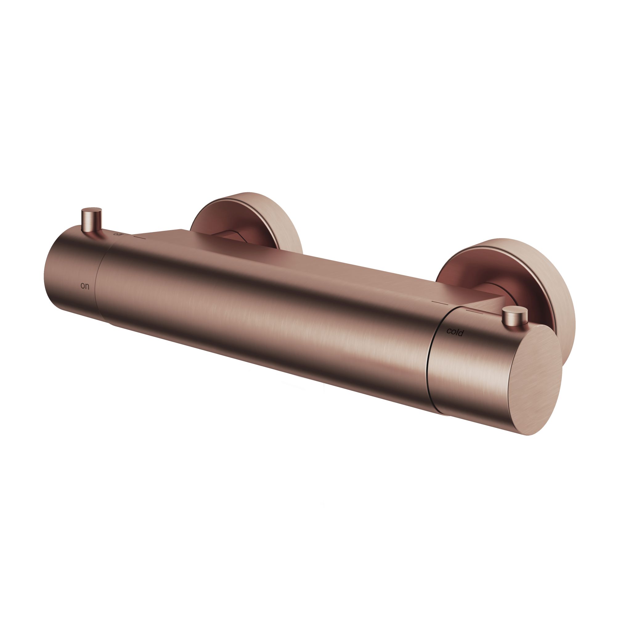 Hotbath Buddy - Laddy Opbouw Douchethermostaatkraan Geborsteld Koper PVD
