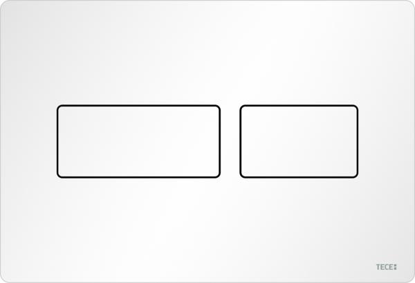 TECEsolid WC-bedieningsplaat Voor Duospoeltechniek Mat Wit