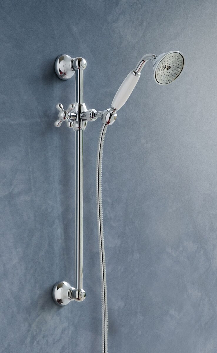 Hotbath Mate Glijstangset 60 cm Chroom