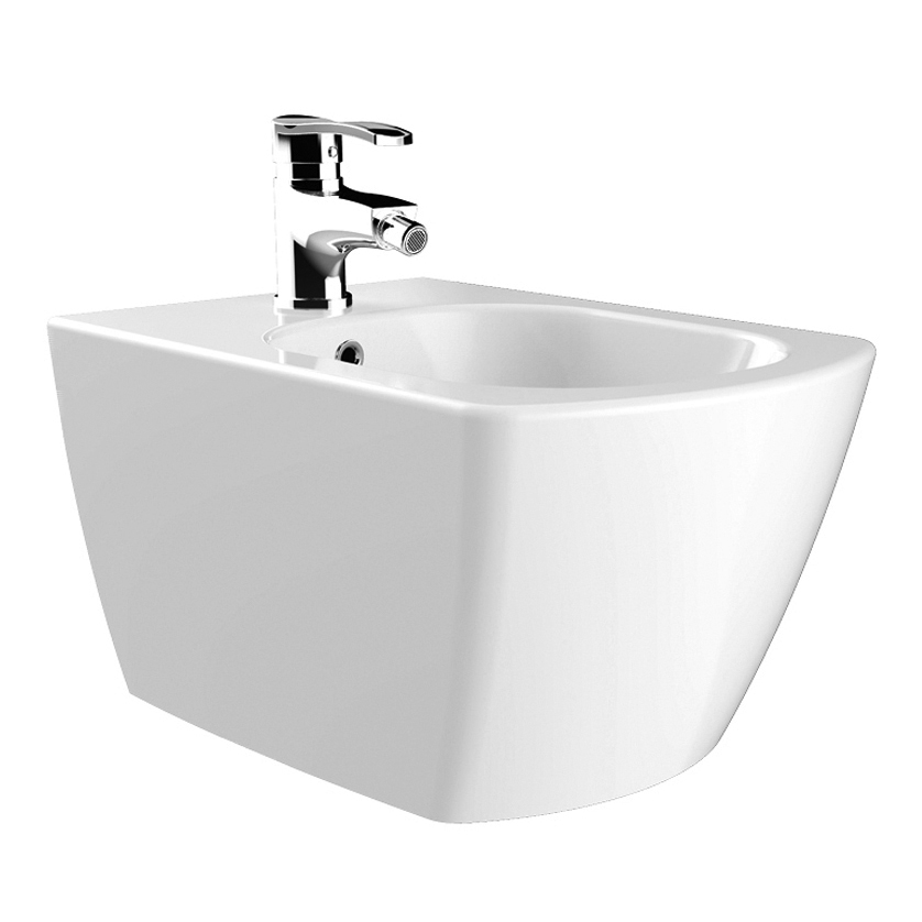 Creavit Ophang (Bidet) Wit Verborgen Bevestiging