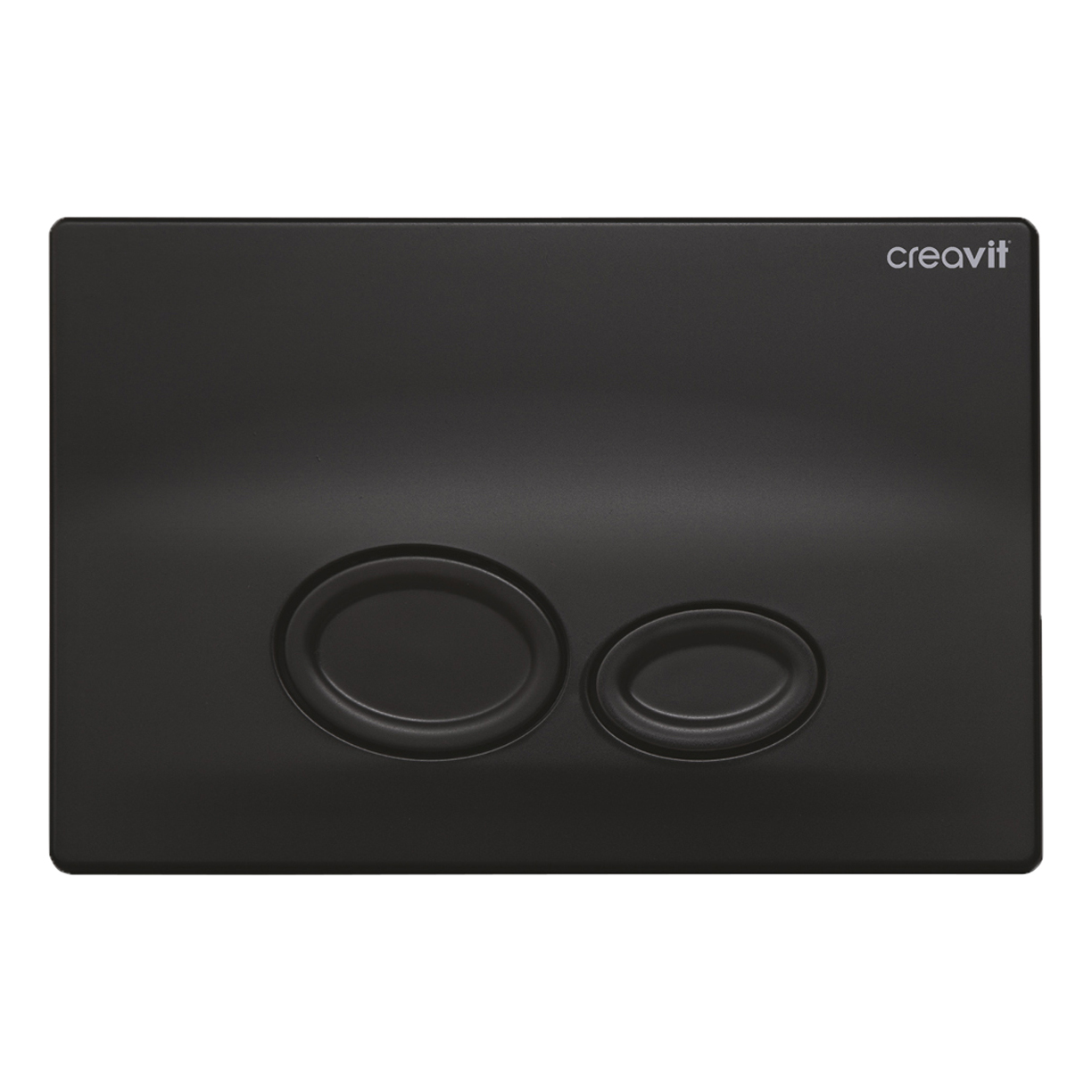 Creavit Drop Mat Zwart Bedieningspaneel