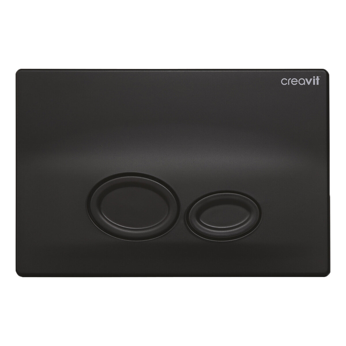 Creavit Drop Mat Zwart Bedieningspaneel