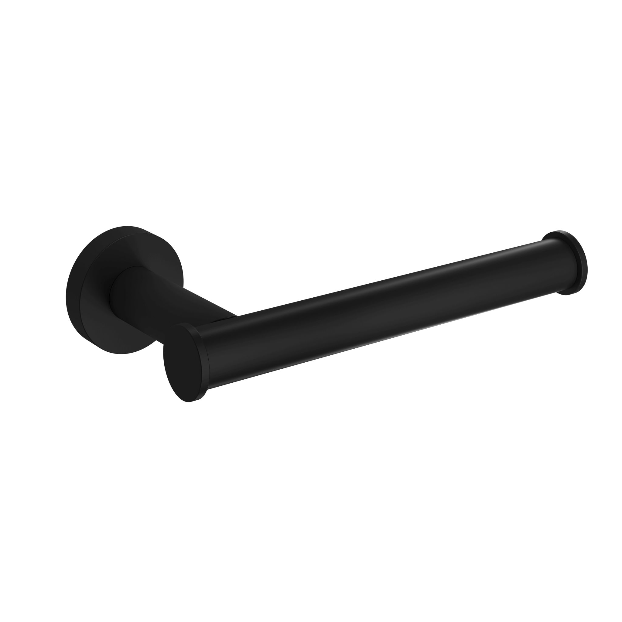 Hotbath Cobber Toiletrolhouder Mat Zwart