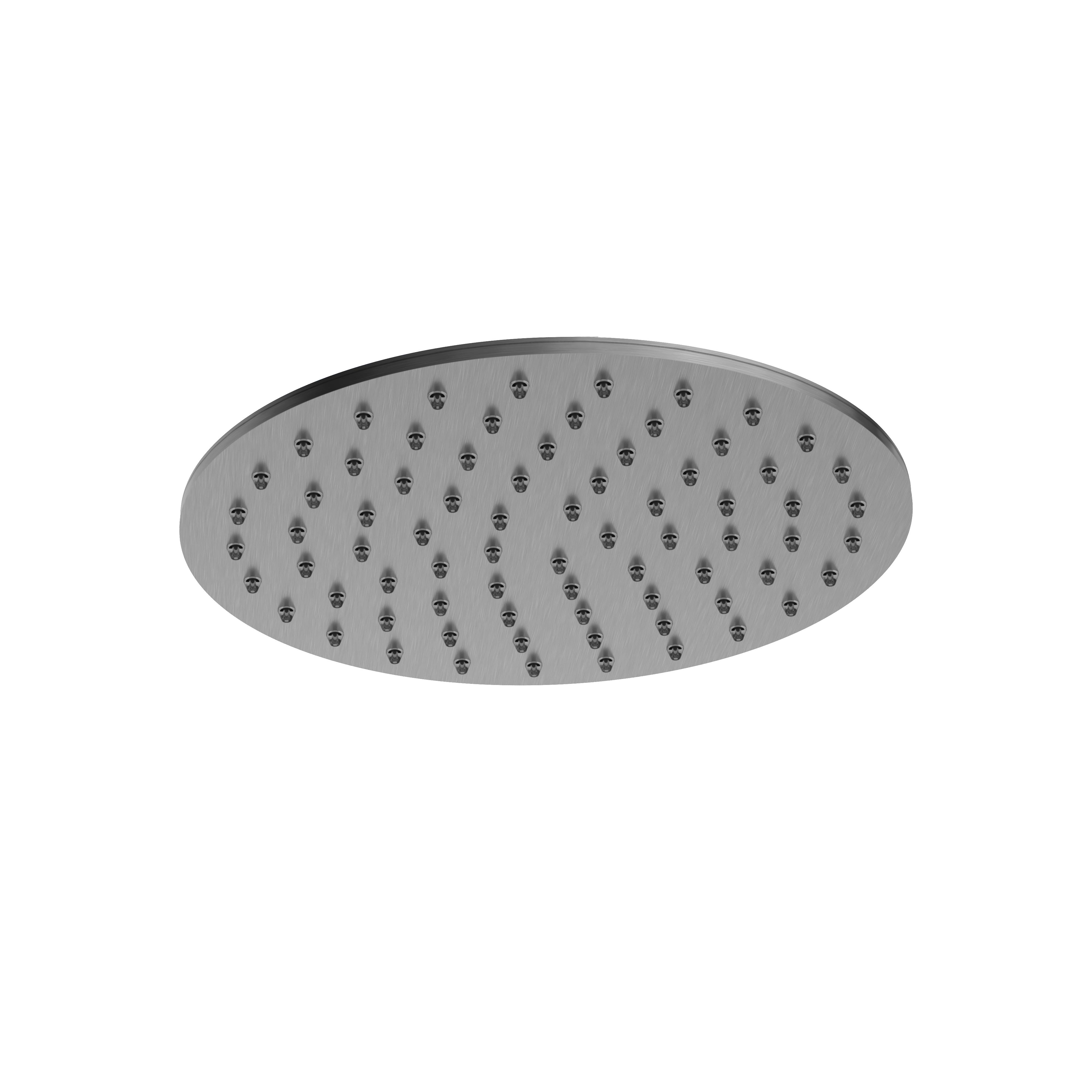 Hotbath Archie Hoofddouche 20 cm Geborsteld Gunmetal PVD