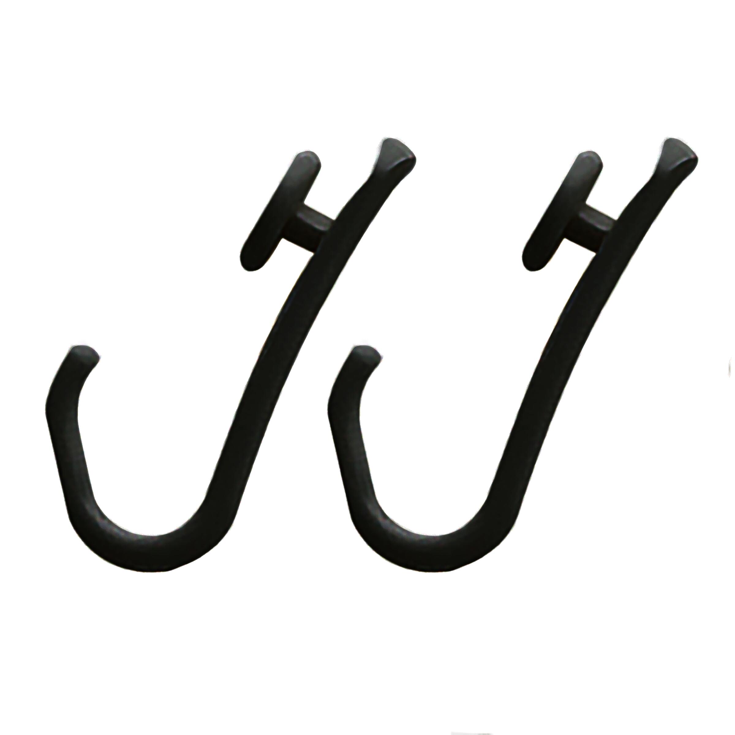 Sealskin Easy Roll Douchegordijnhaak (12 stuks) Zwart