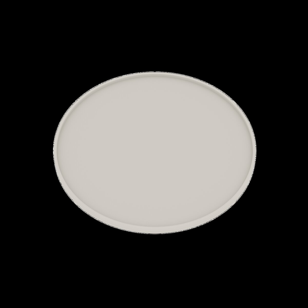 Ideavit Solidmac plateau 35x1.2cm Solid surface mat wit