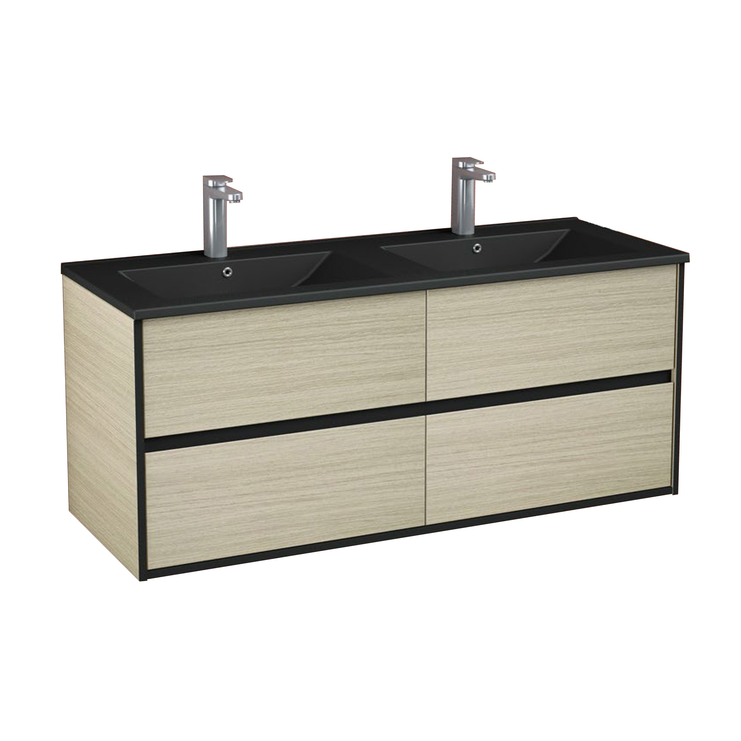 Creavit Aloni Retro Onderkast 120cm Lichtbruin