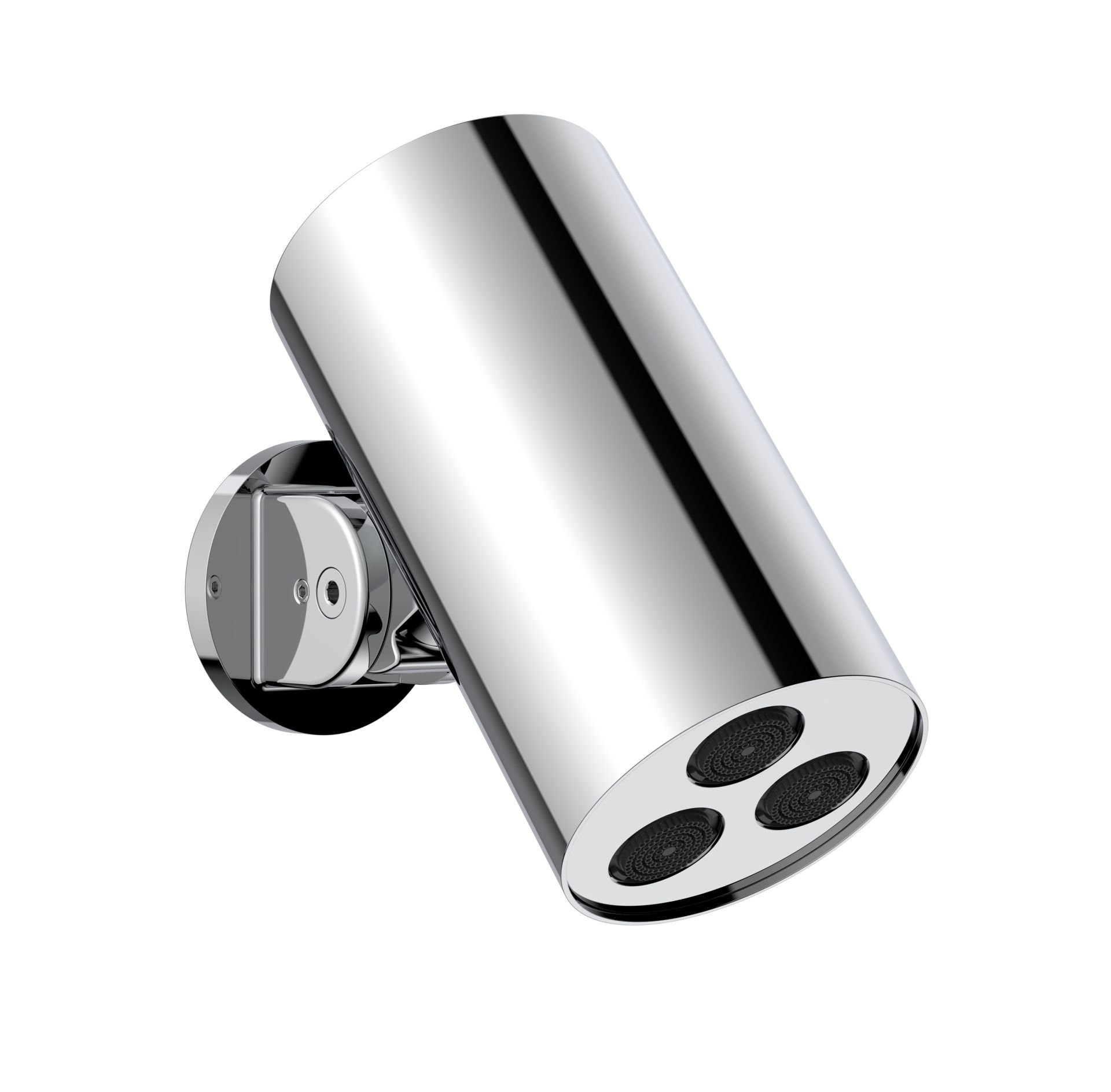 Uniforma Handdouche Cilinder - 1 Stand - Muurmontage - 8X15 cm - Chroom