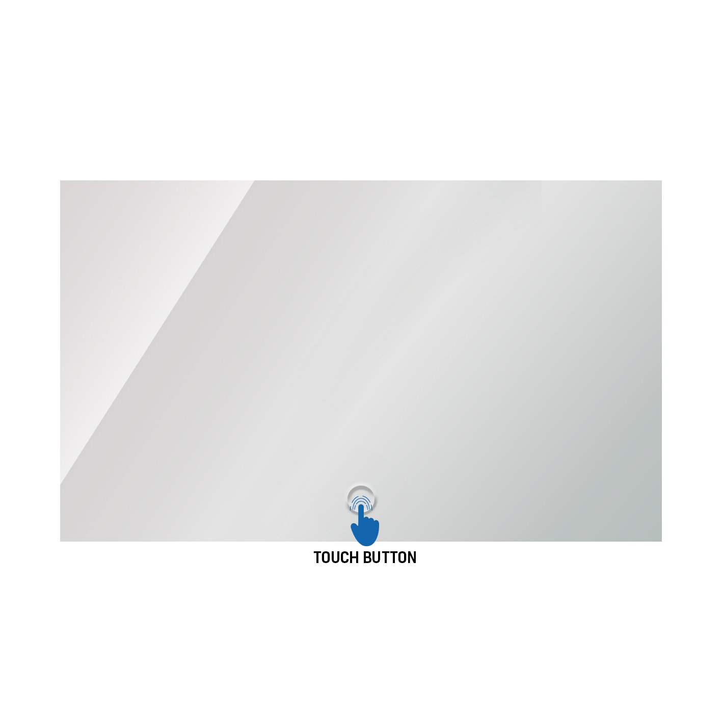 Aloni Ledspiegel Queen 100x60cm