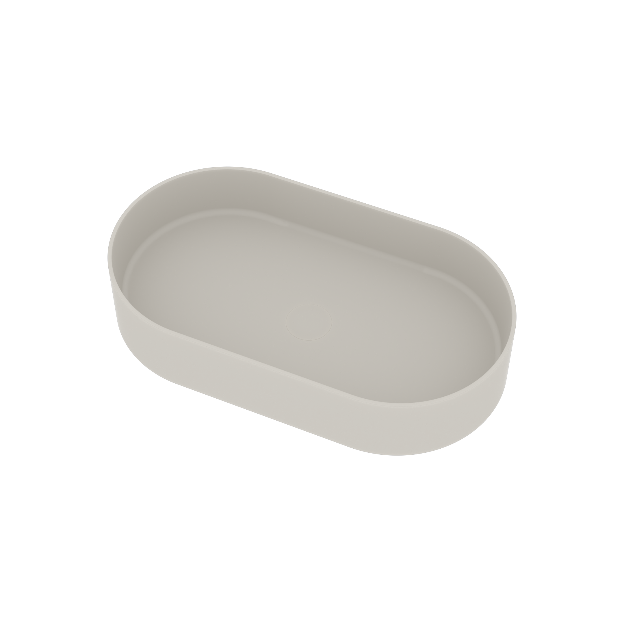 Ideavit Opbouwwastafel Solidthin 60x35x12.5 cm Solid Surface Mat Wit