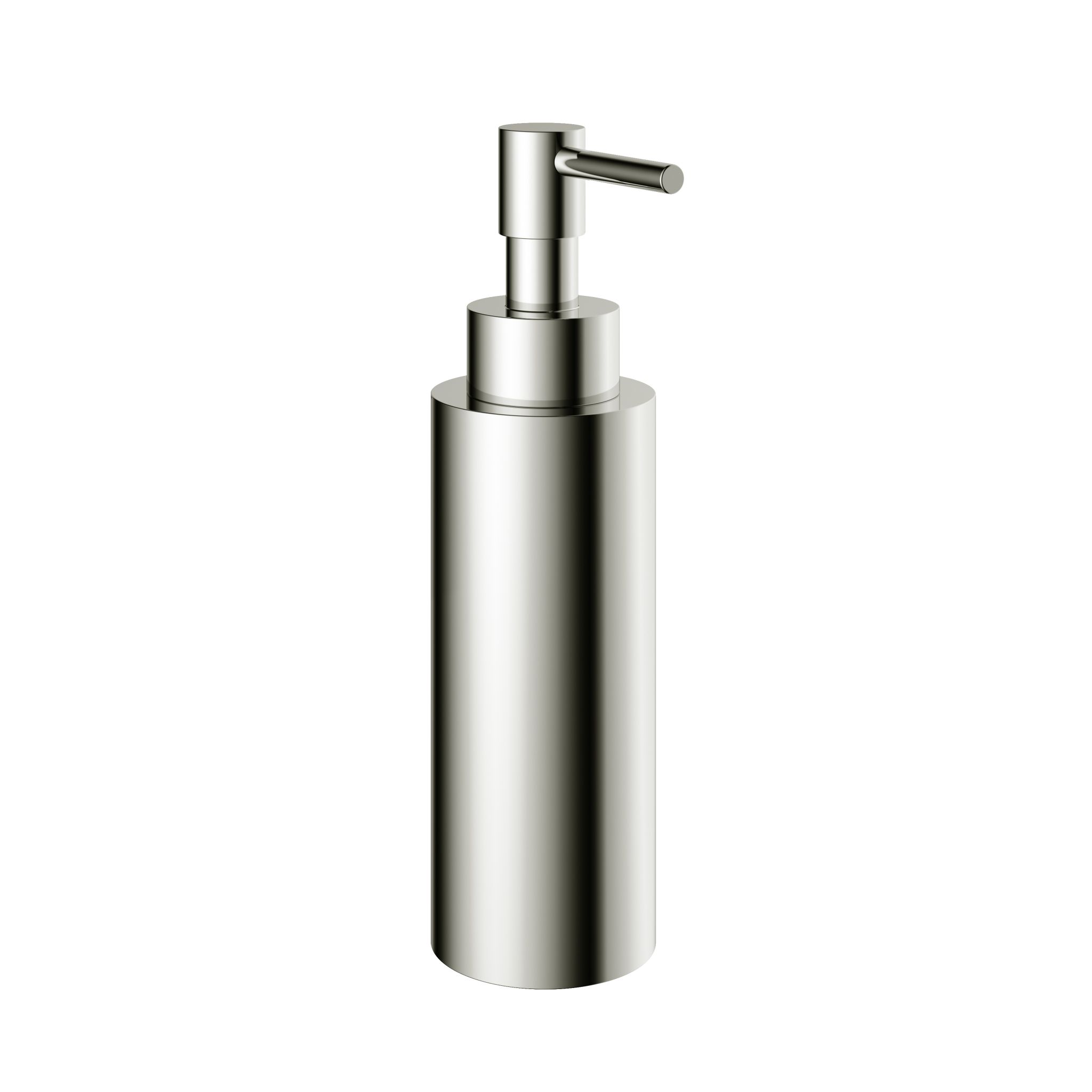 Hotbath Cobber vrijstaande zeepdispenser 17,8 x 5 x 6,9 cm, glanzend nikkel