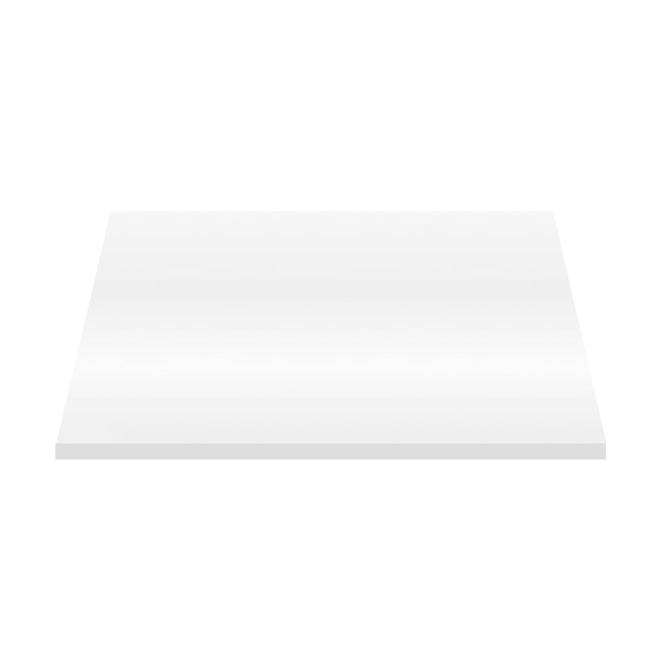 Aloni Wastafeltablet Hout 60cm Glossy Wit