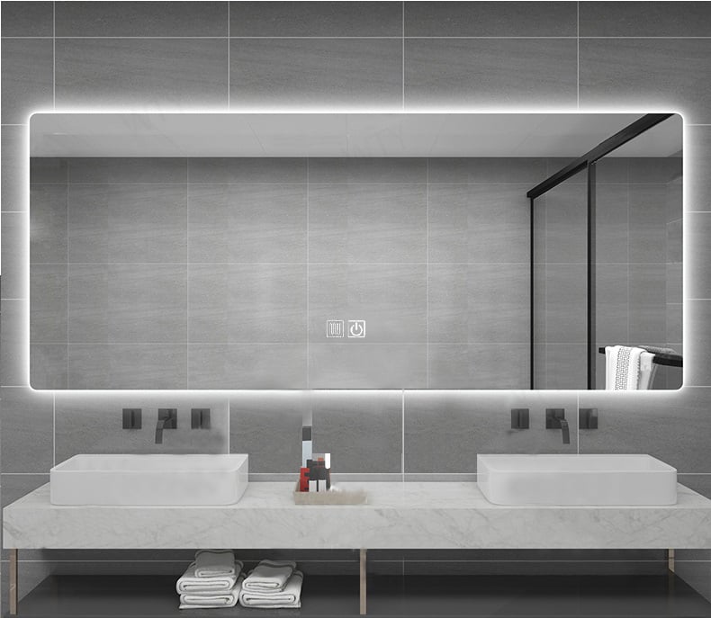 Aloni Ledspiegel Queen 160x60cm Heating