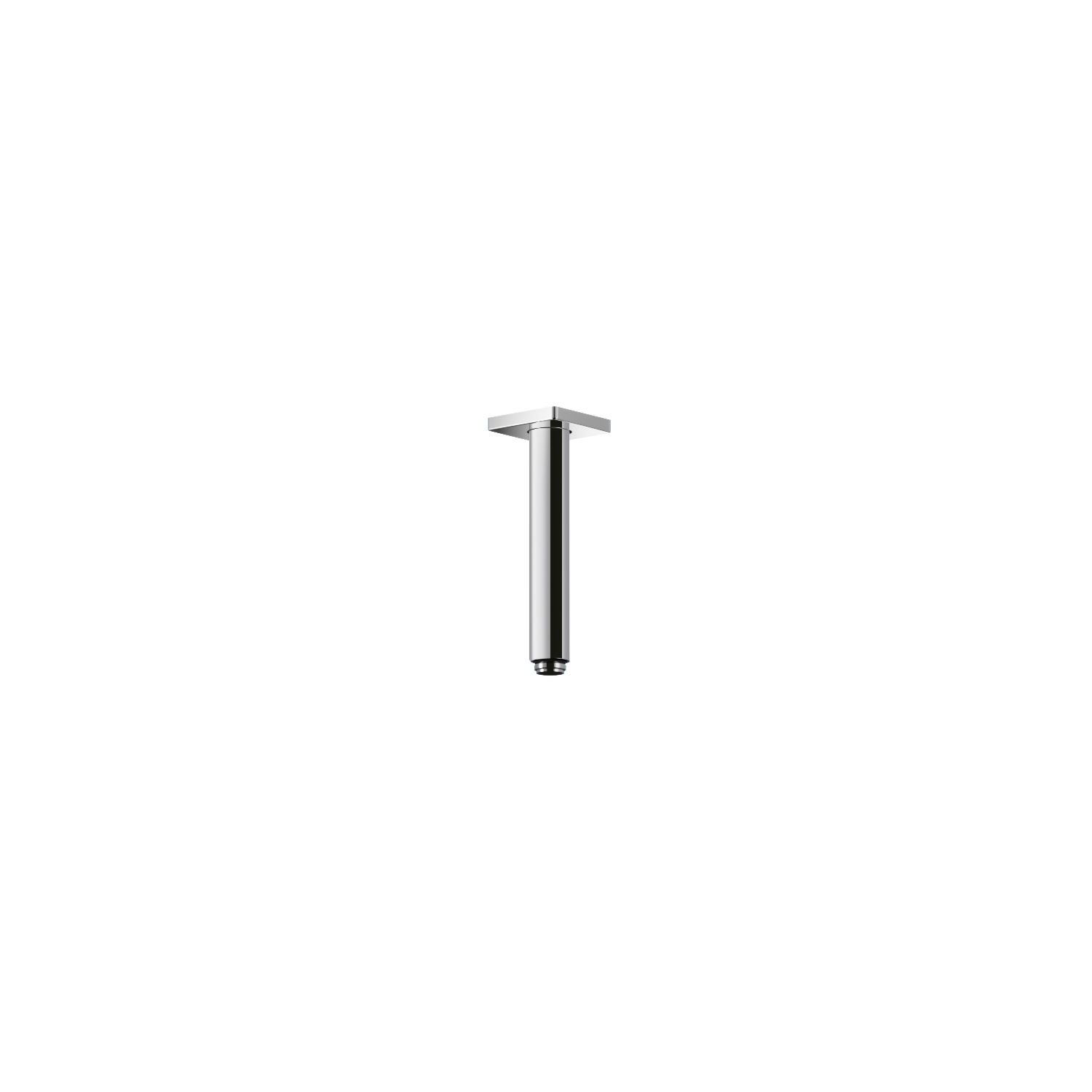 Hotbath Mate Plafondbuis Rond 15 cm Vierkant Rozet Chroom