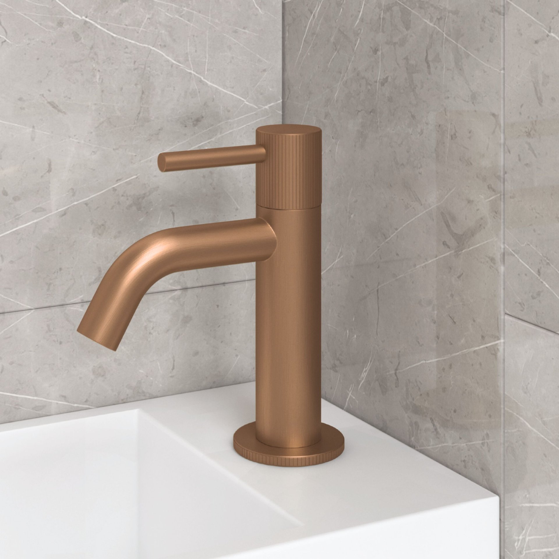 Best-Design "High-End Liora" toiletkraan Desert Brown