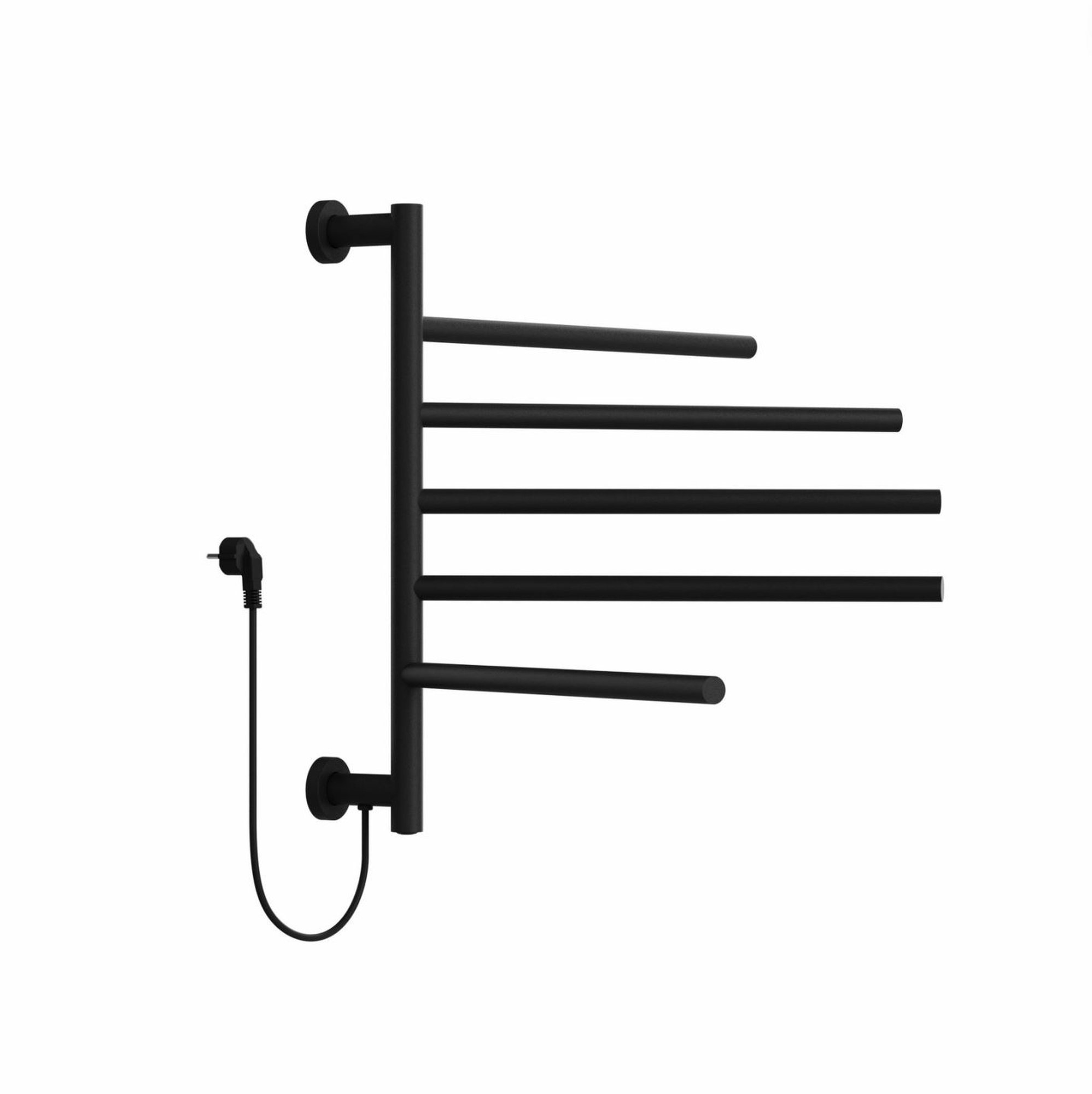 Best Design "Hover-Black" Elektrische radiator 75W 622 x 516 mm mat-zwart