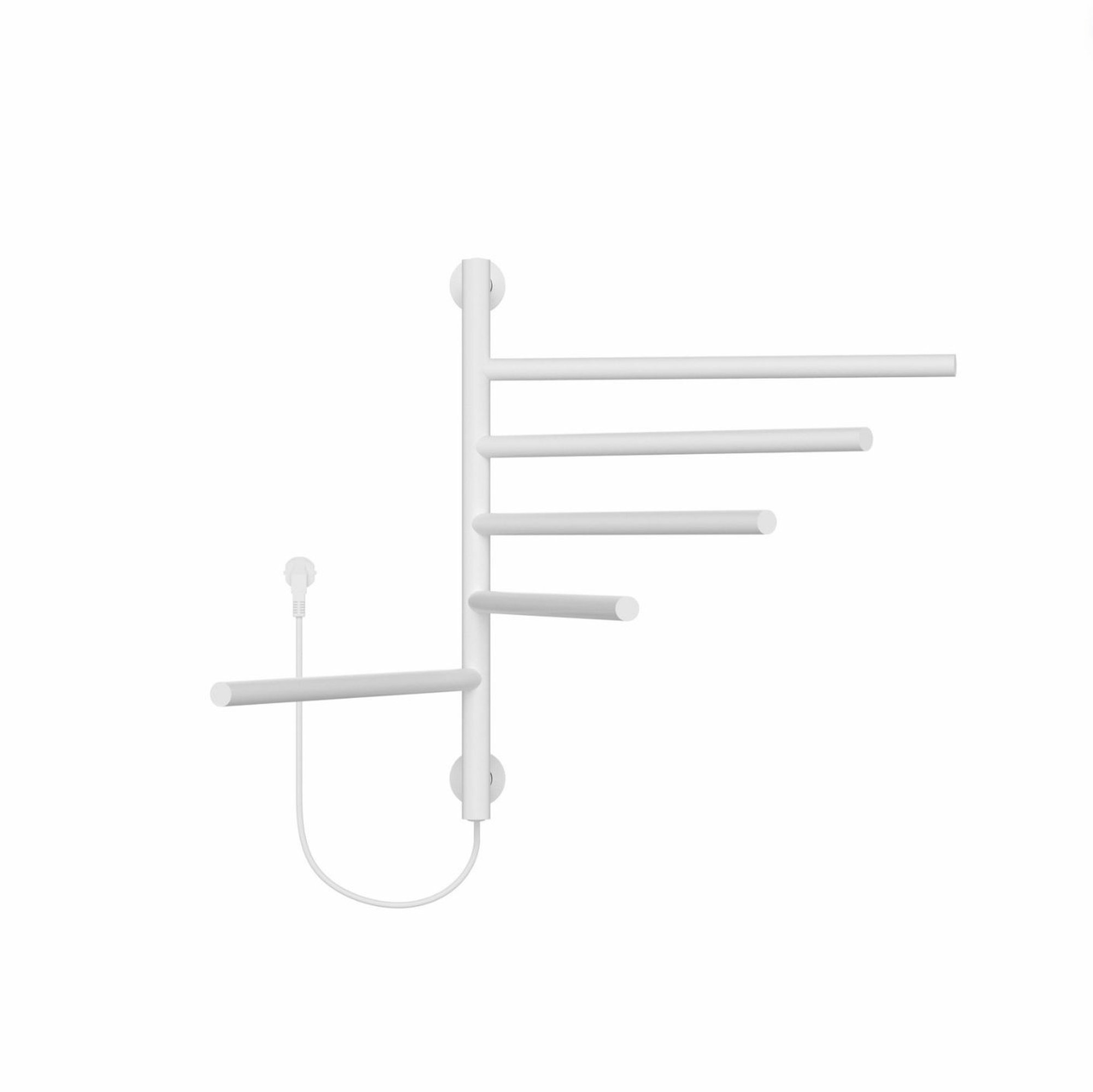 Best Design "Hover-Glossy" Elektrische radiator 75W 622 x 516 mm glans-wit