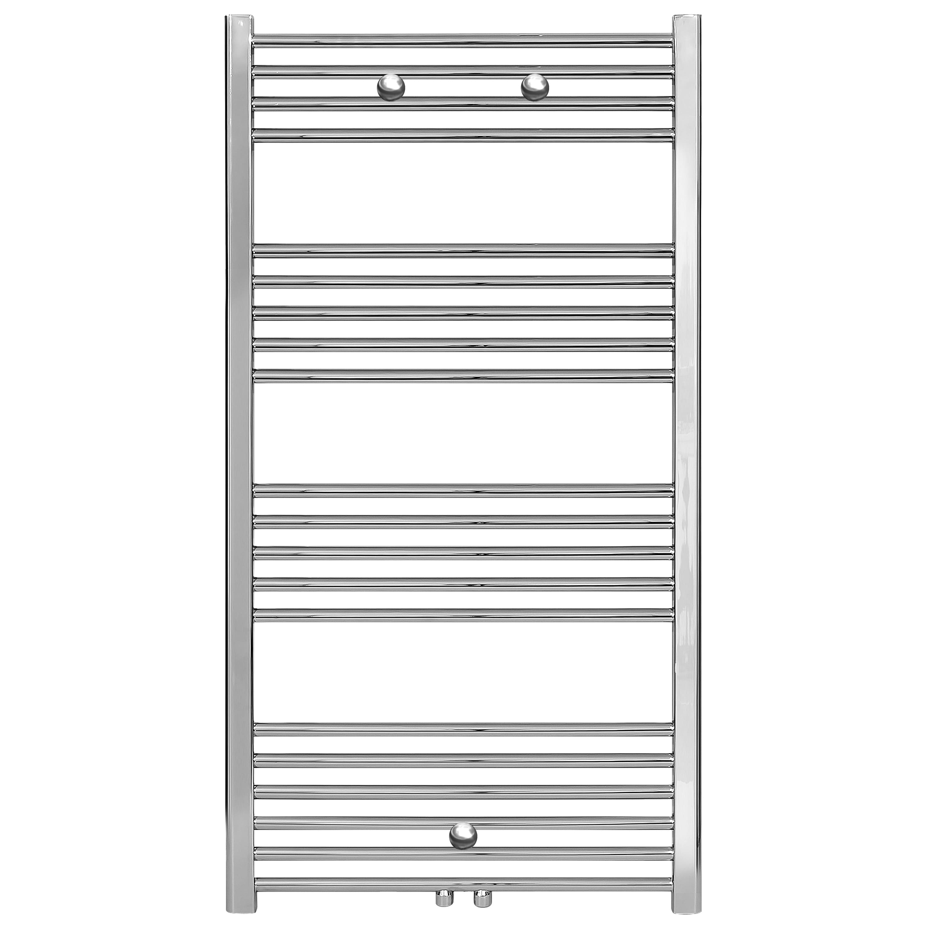 Belrad Handdoek Radiator Midden Aansluiting Chroom 1200x600-431watt