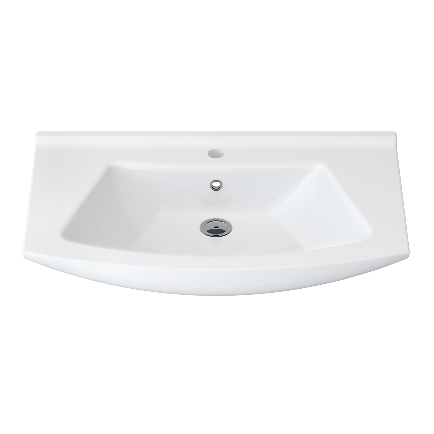 Creavit Aloni Aleco 65 Keramiek Wastafel 65cm