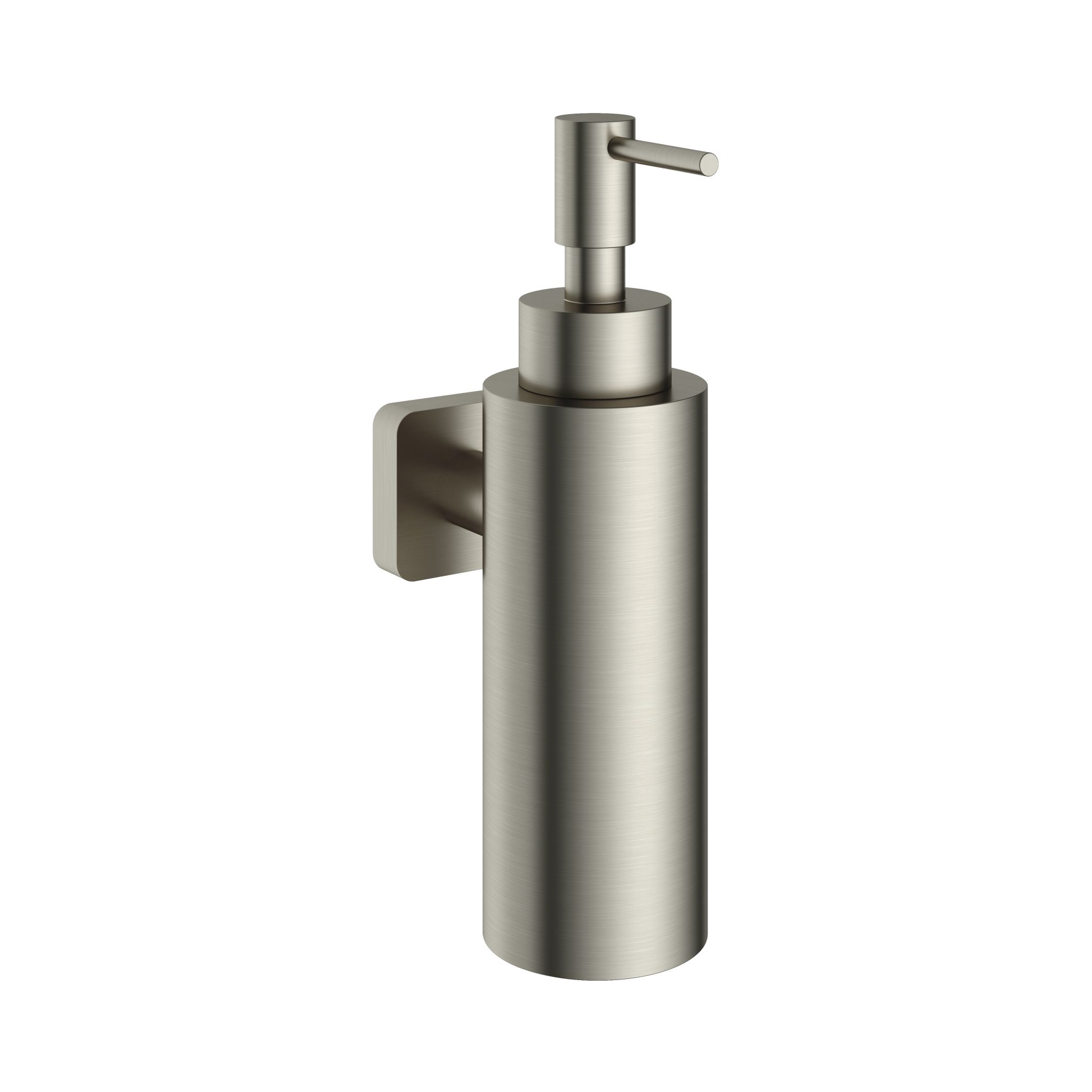Hotbath Gal Zeepdispenser Wandmodel Geborsteld Nikkel PVD