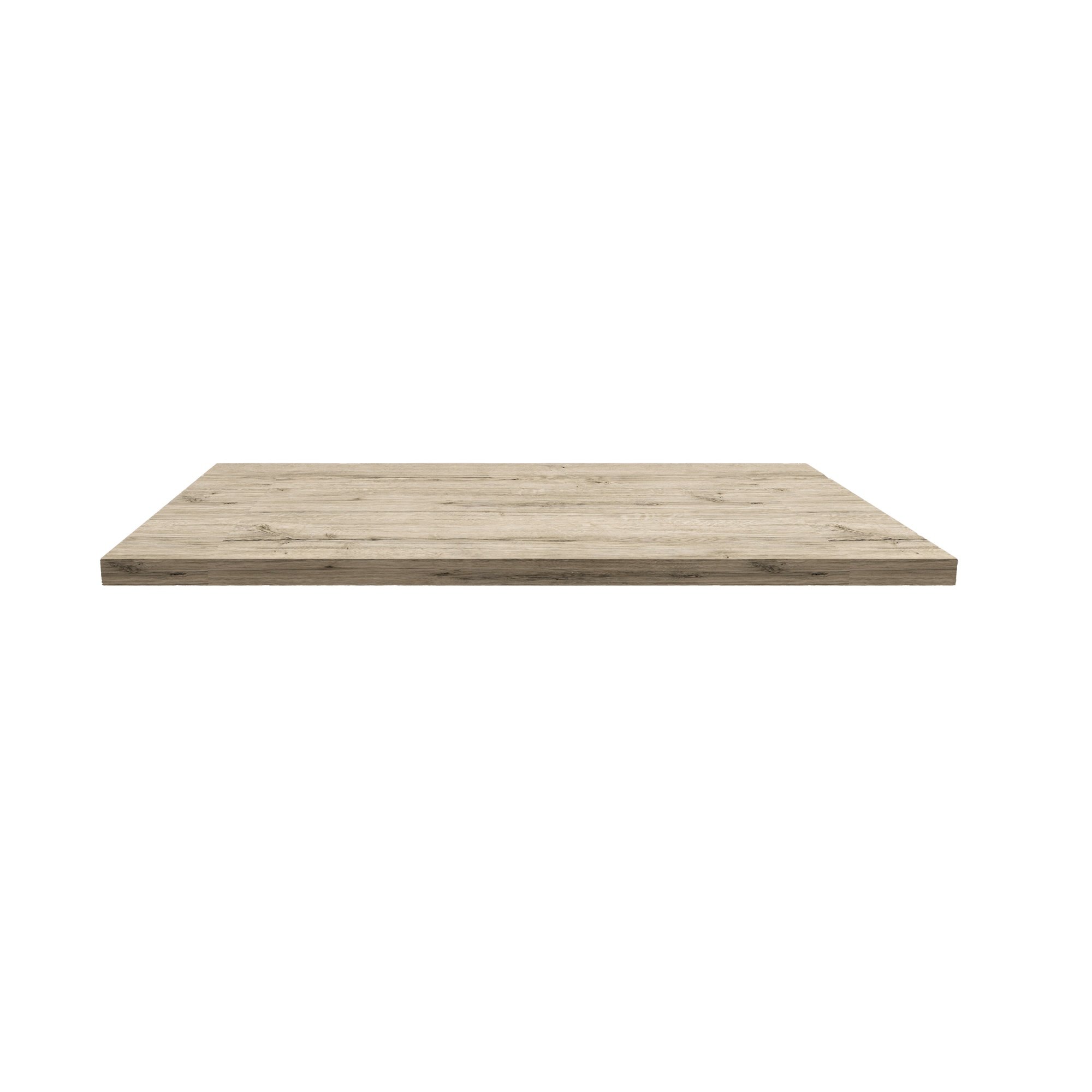 Creavit Aloni Wastafelblad Licht Hout 80 cm