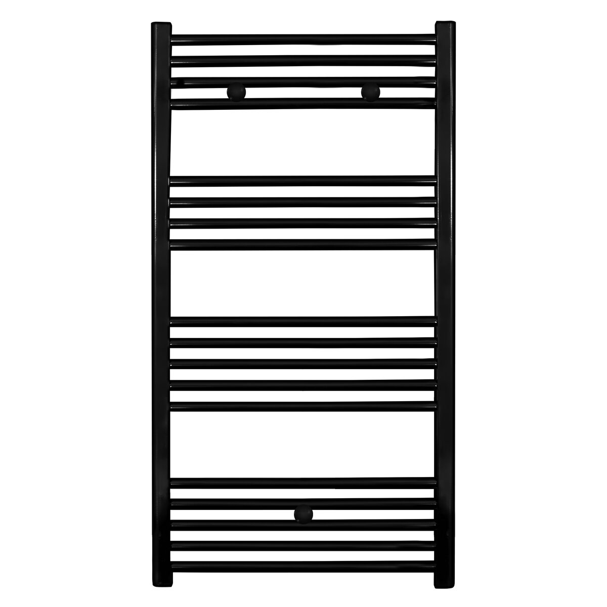 Belrad Links/Rechts Aansluiting Zwart 1100x600 558 Watt
