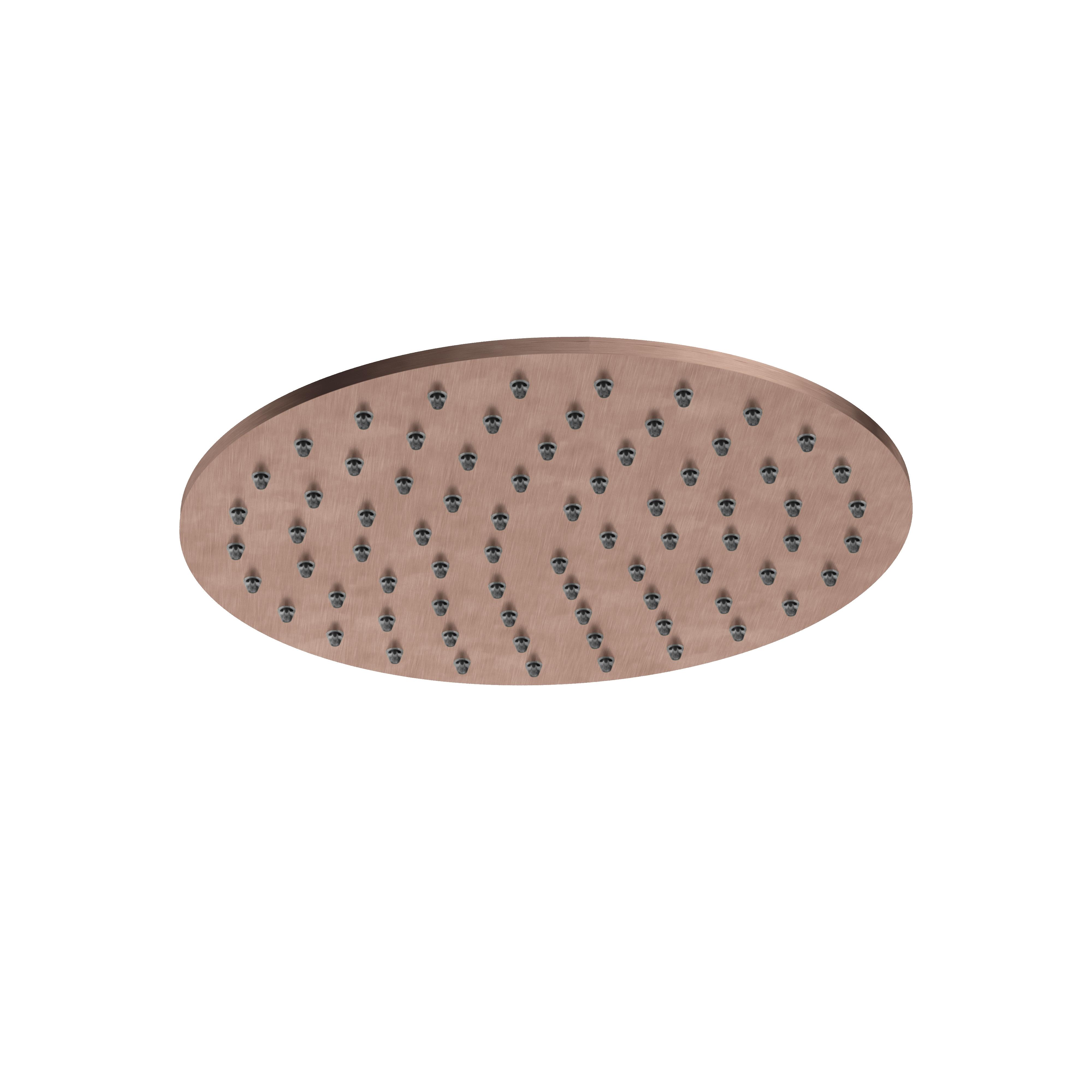 Hotbath Archie Hoofddouche 20 cm Geborsteld Koper PVD