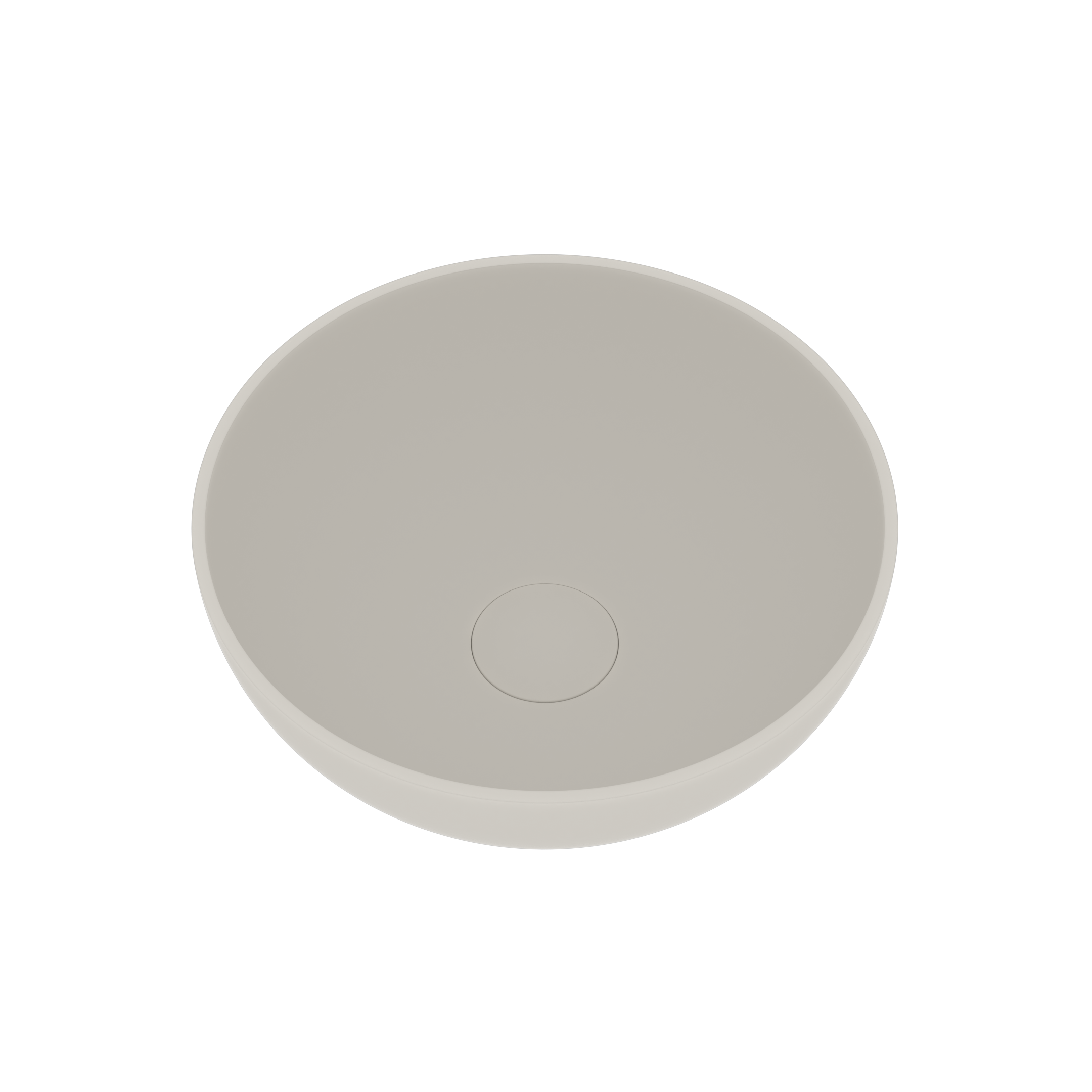 Ideavit Opbouw Waskom Solidthin 32x32x12.5 cm Solid Surface Mat Wit