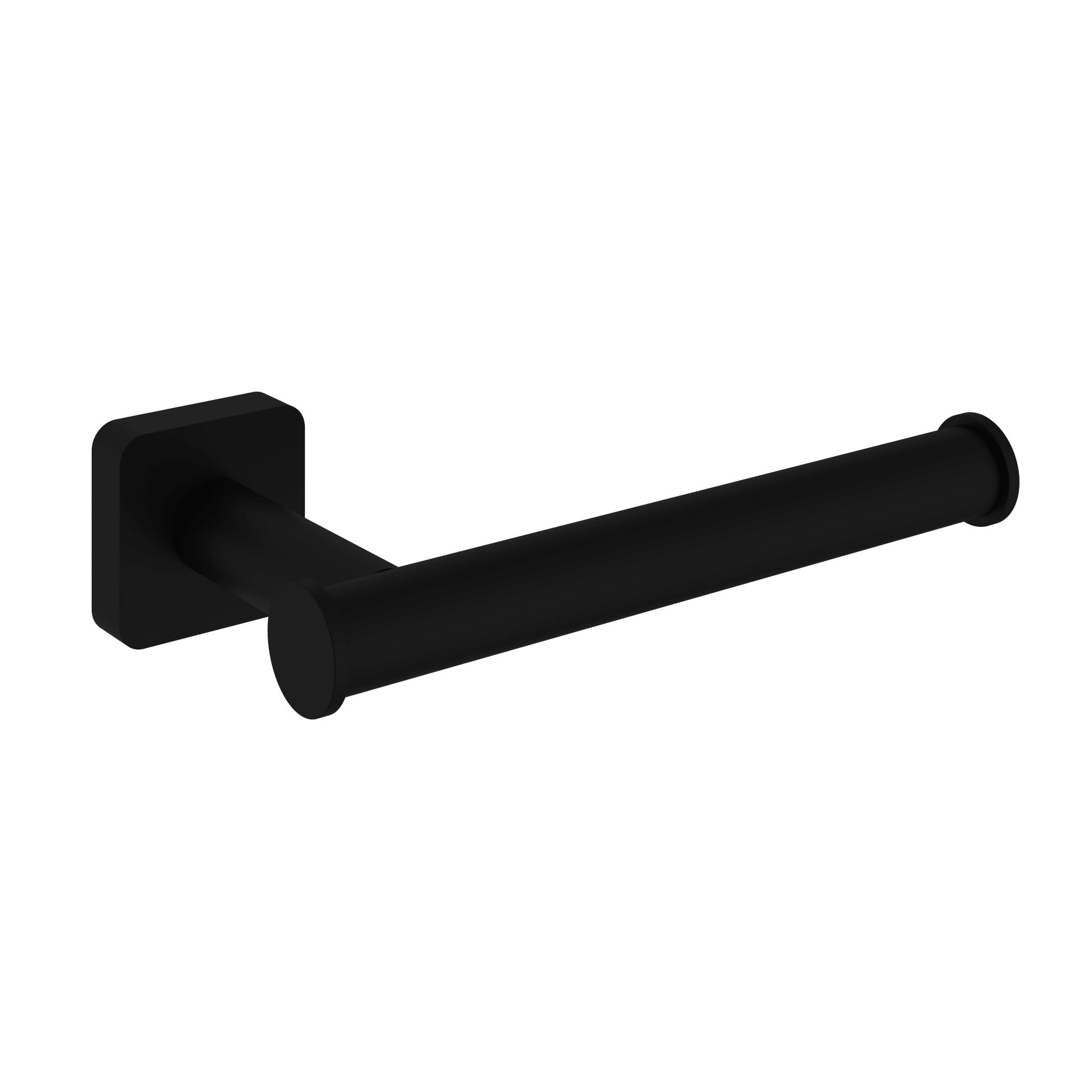 Hotbath Gal Toiletrolhouder Mat Zwart