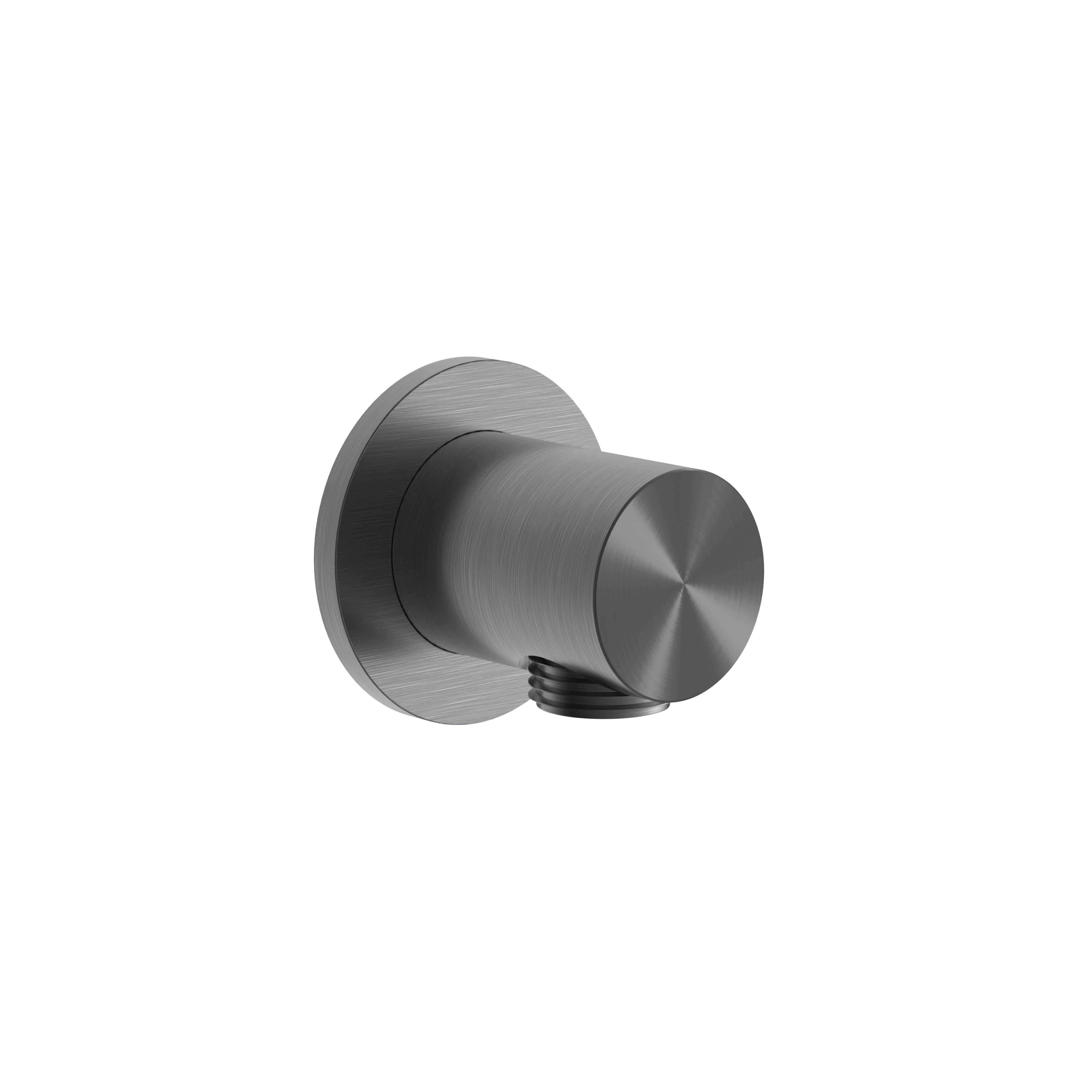 Hotbath Archie Wanduitlaat Geborsteld Gunmetal PVD