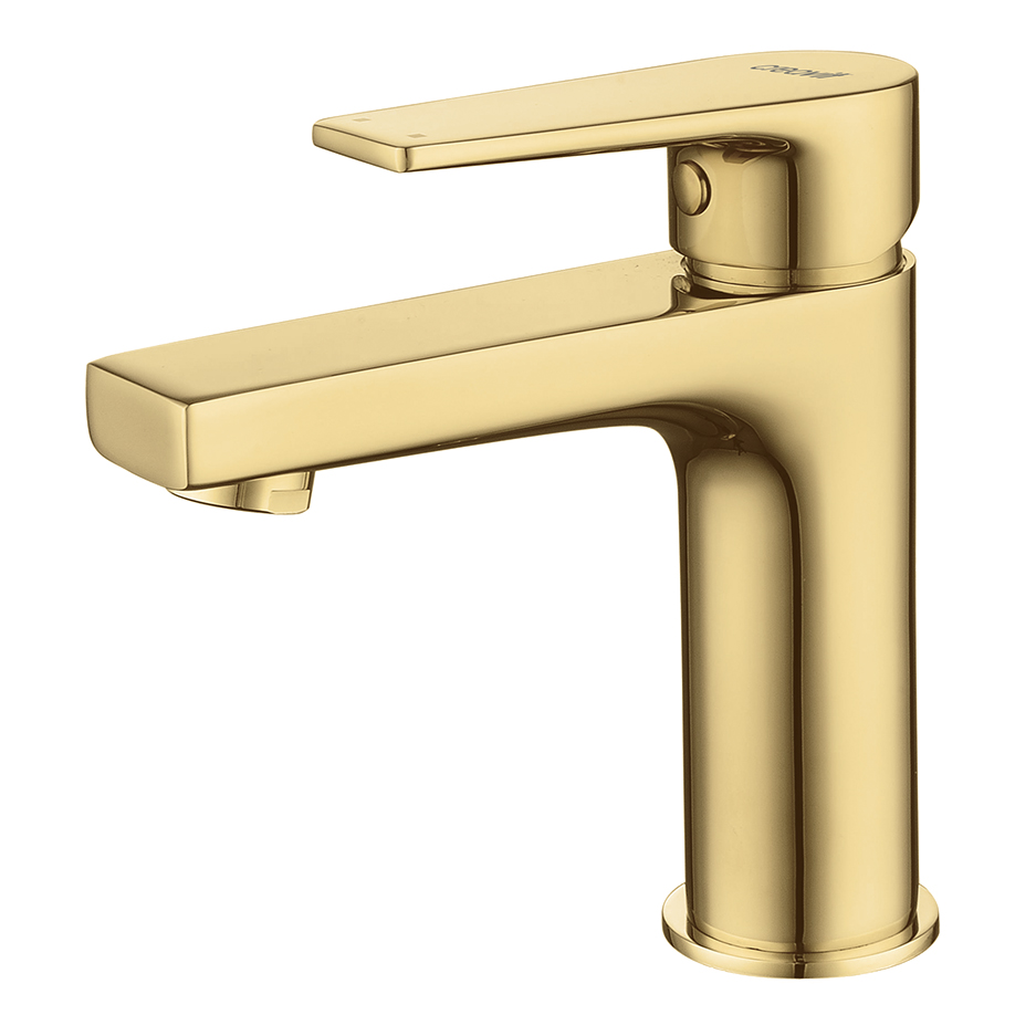 Creavit Sharp Wastafelkranen Goud