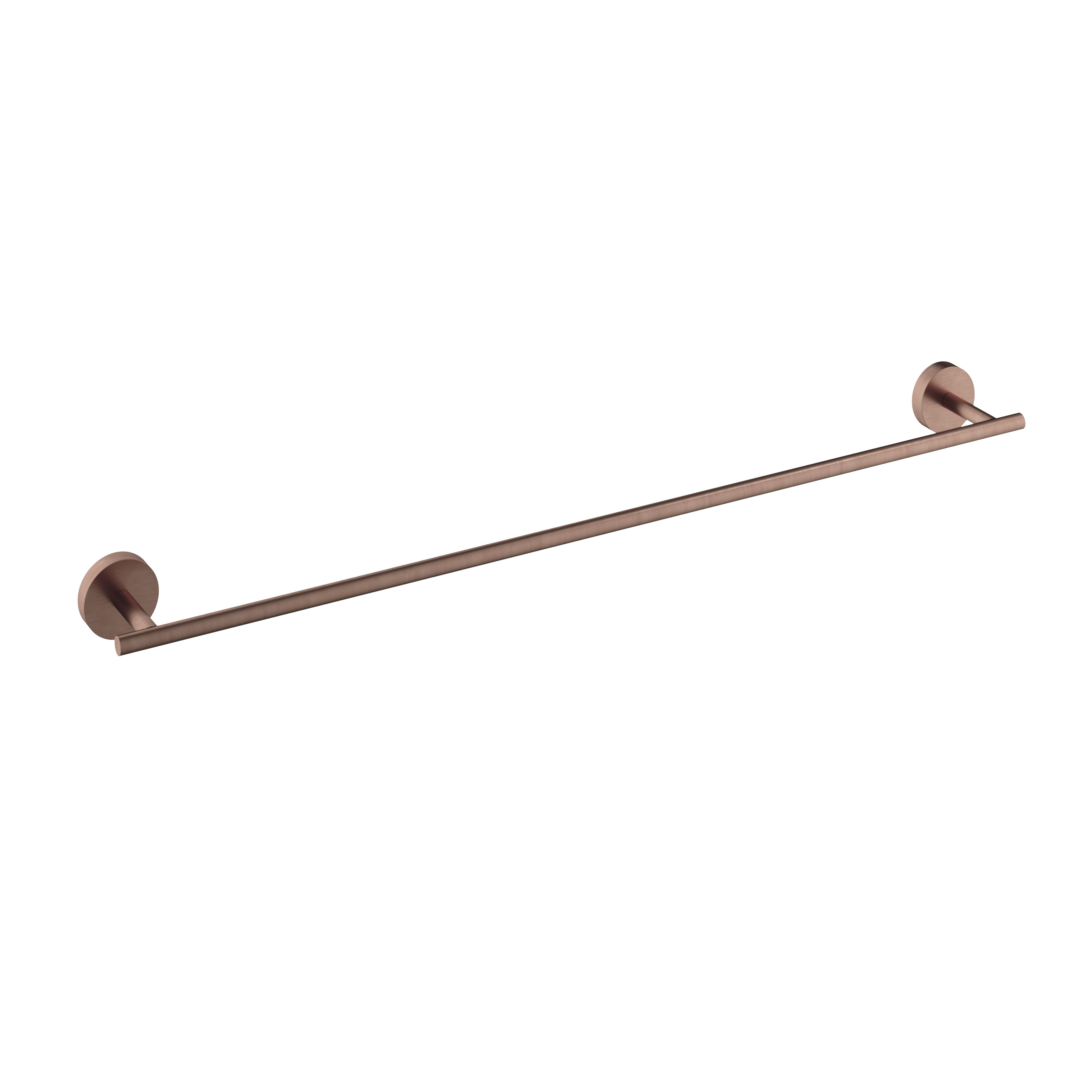 Hotbath Archie Handdoekstang 64cm Geborsteld Koper PVD