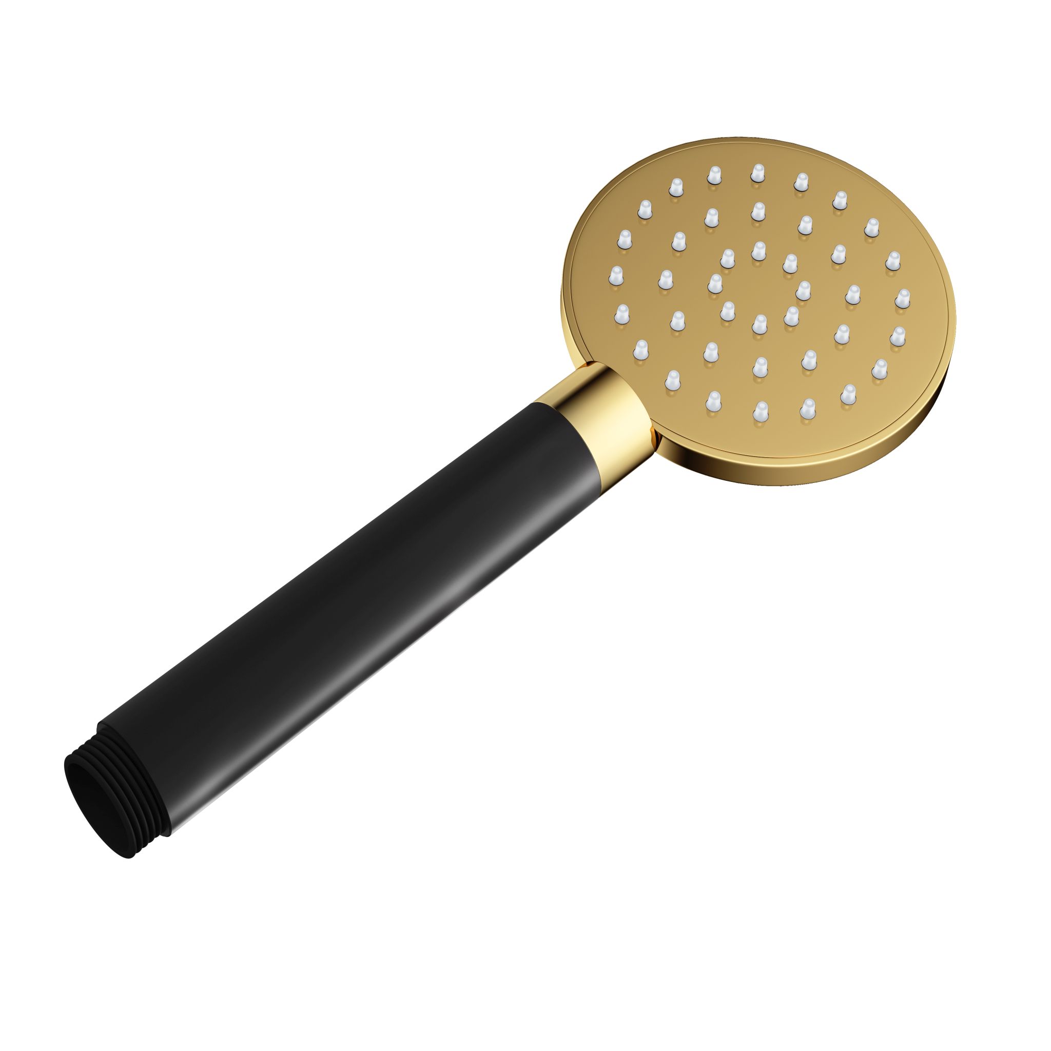 Hotbath Mate Handdouche Rond Gepolijst Messing PVD