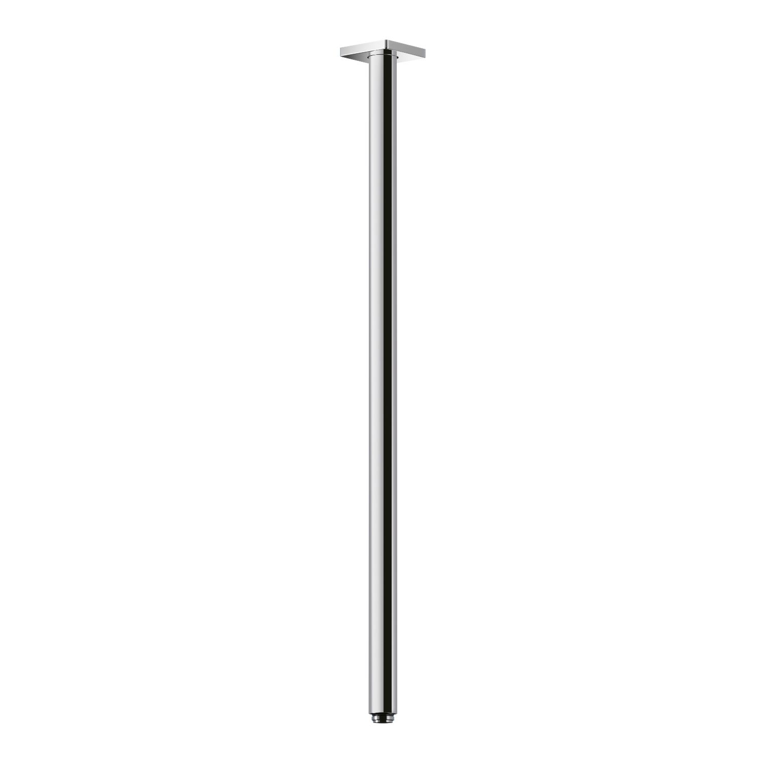 Hotbath Mate Plafondbuis Rond 60 cm Vierkant Rozet Chroom
