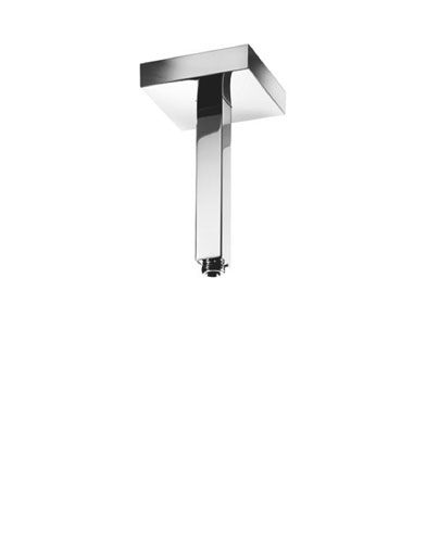 Hotbath Mate Plafondbuis Vierkant (verzwaard) 150mm Chroom