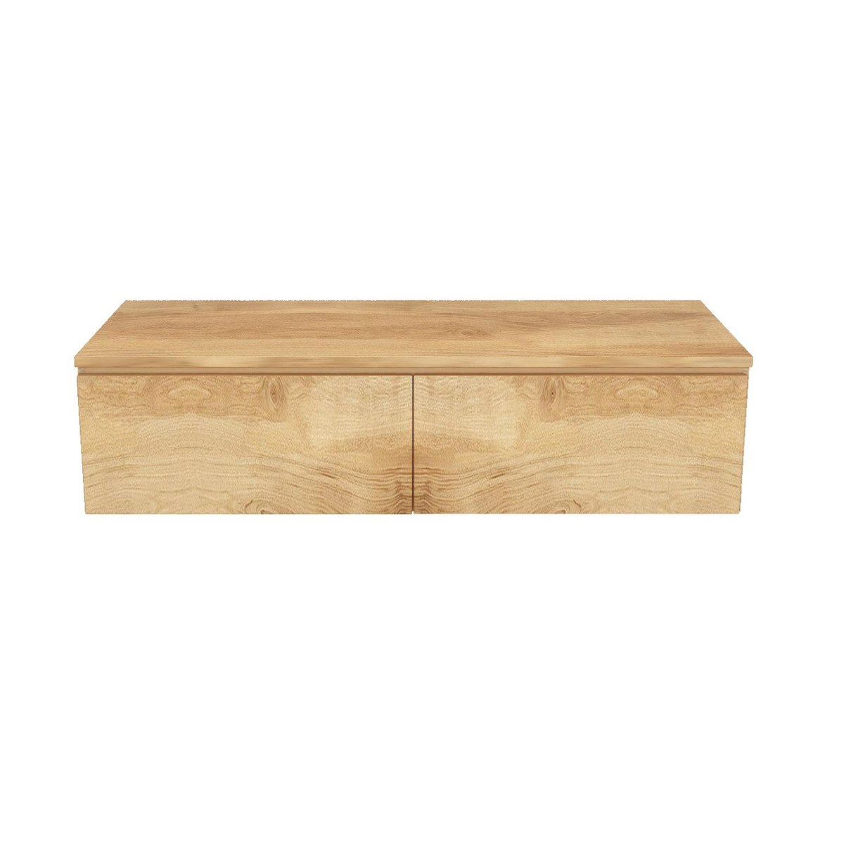 Arcqua Onderkast Living natural oak 120x30 cm 2 lades