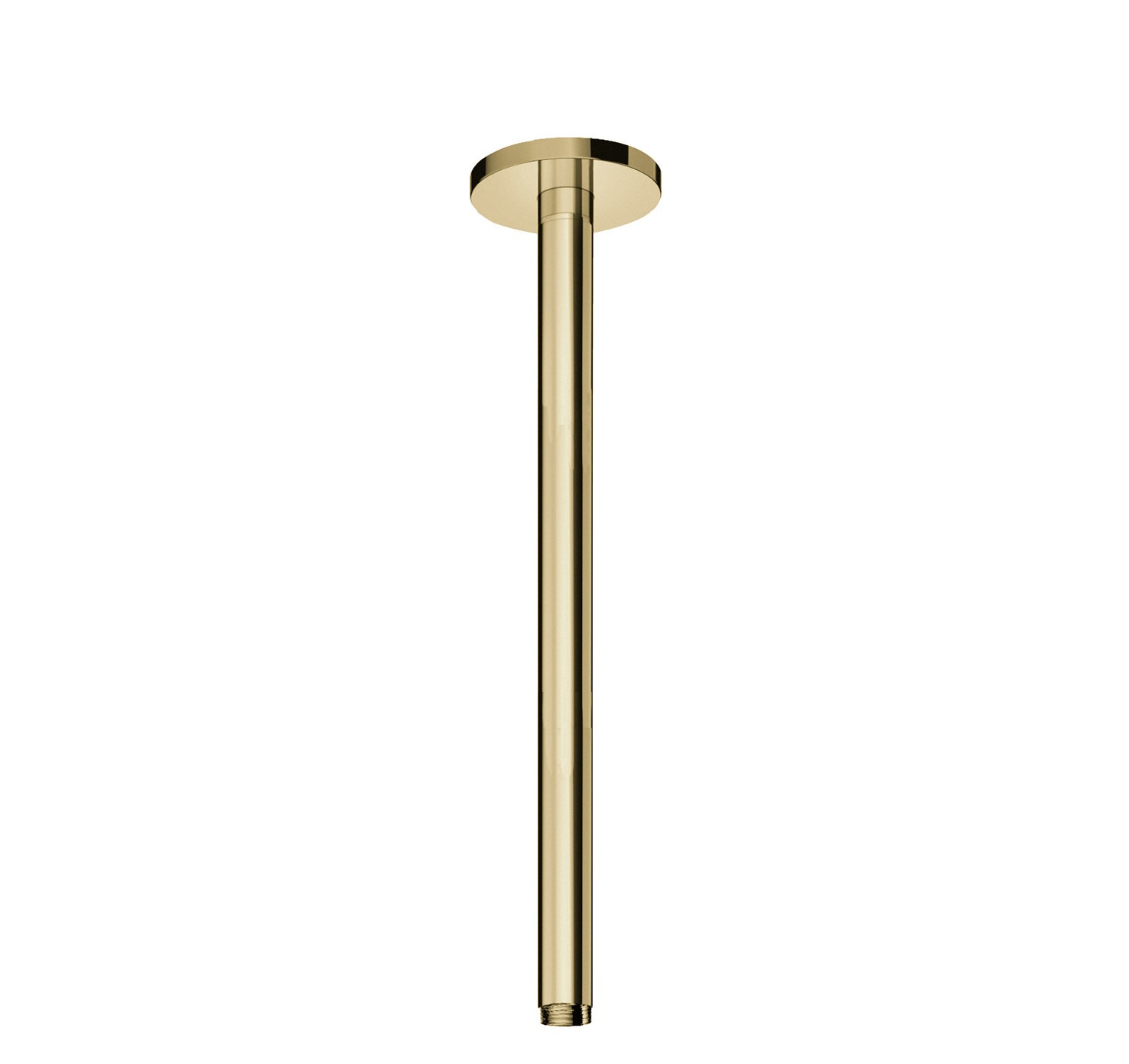 Hotbath Cobber Plafondbuis Rond 30cm Gepolijst Messing PVD